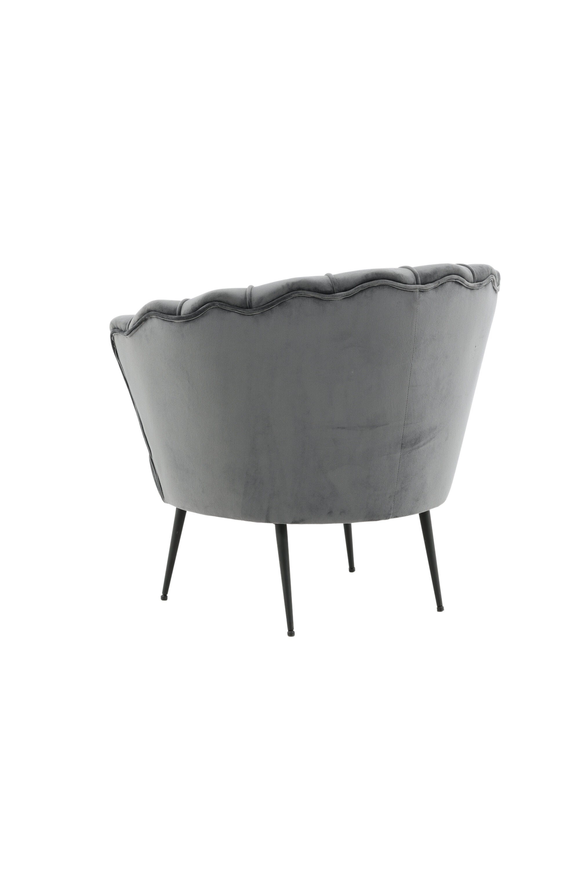 Calais Sessel in Dunkelgrau präsentiert im Onlineshop von KAQTU Design AG. Sessel mit Armlehnen ist von Venture Home