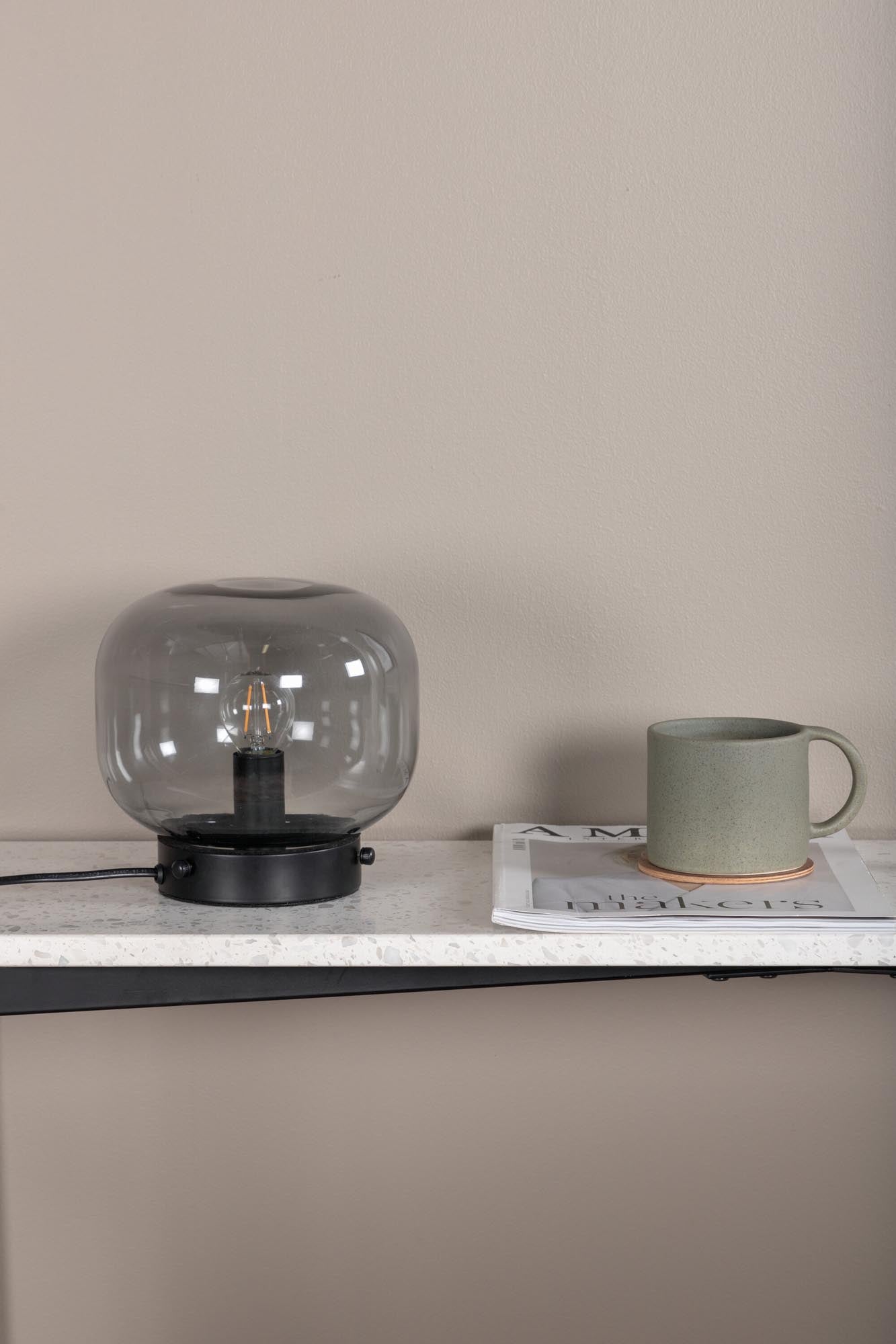 Bollonelie Tischleuchte in Schwarz präsentiert im Onlineshop von KAQTU Design AG. Tischleuchte ist von Venture Home