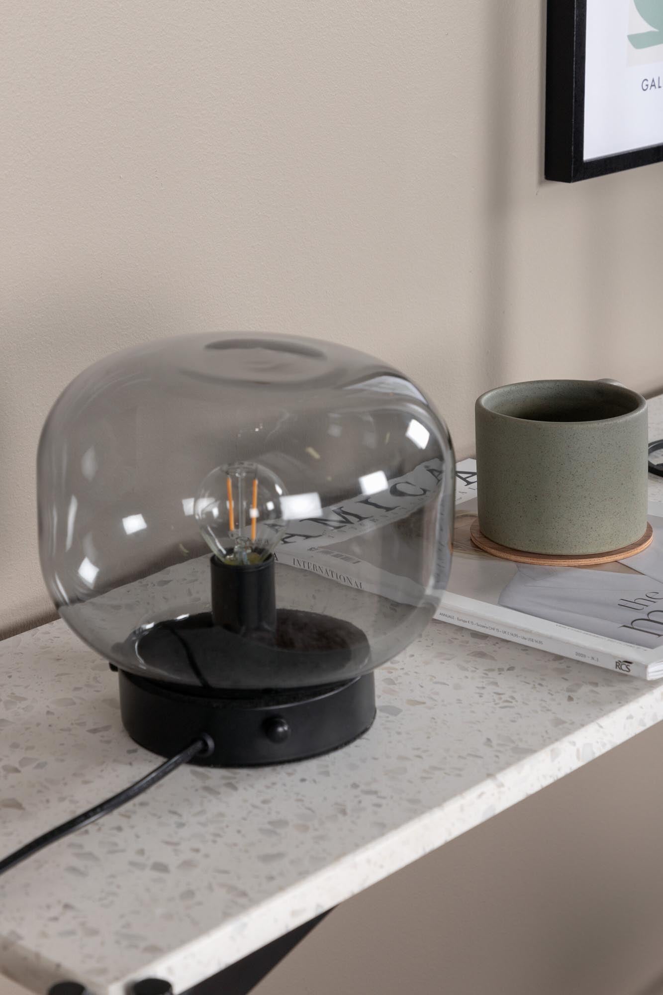 Bollonelie Tischleuchte in Schwarz präsentiert im Onlineshop von KAQTU Design AG. Tischleuchte ist von Venture Home