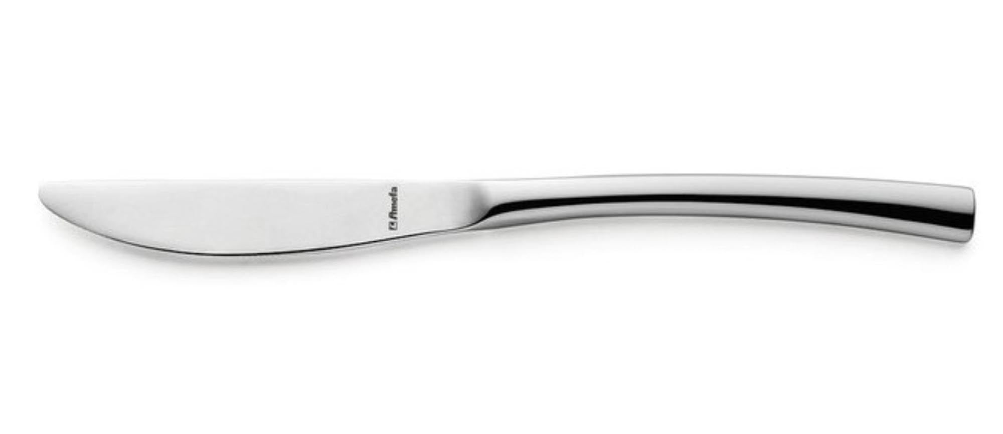 Elegantes Aurora Menümesser von Amefa: Hochglanz, 18/10 Edelstahl, ergonomisch, langlebig, ideal für Alltag und Anlässe.