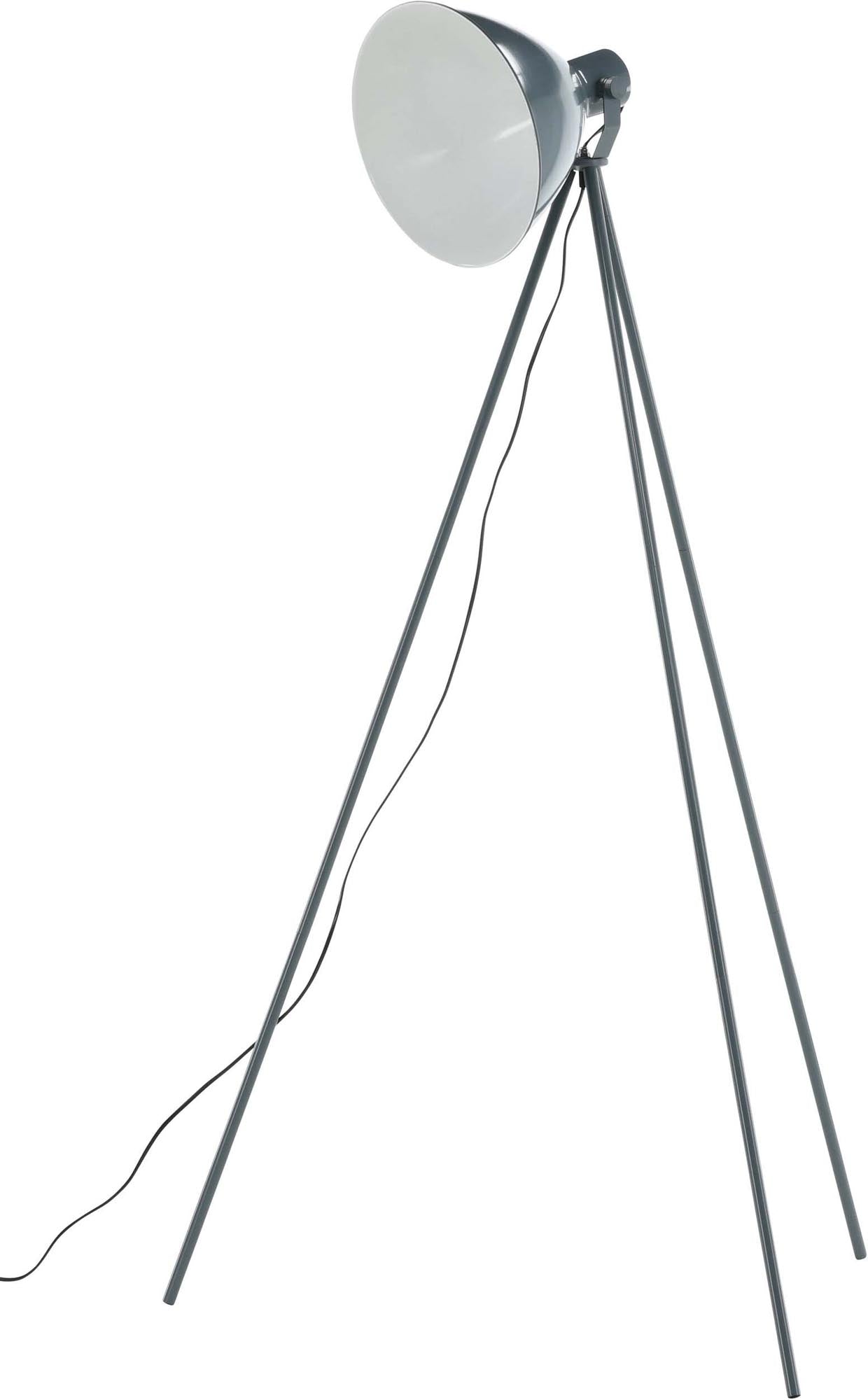 Elegante Tiv Stehleuchte von Venture Home mit stabilen Stahlbeinen und harmonischen Beigetönen. Ideal für einladende Lichtakzente in Ihrem Zuhause.