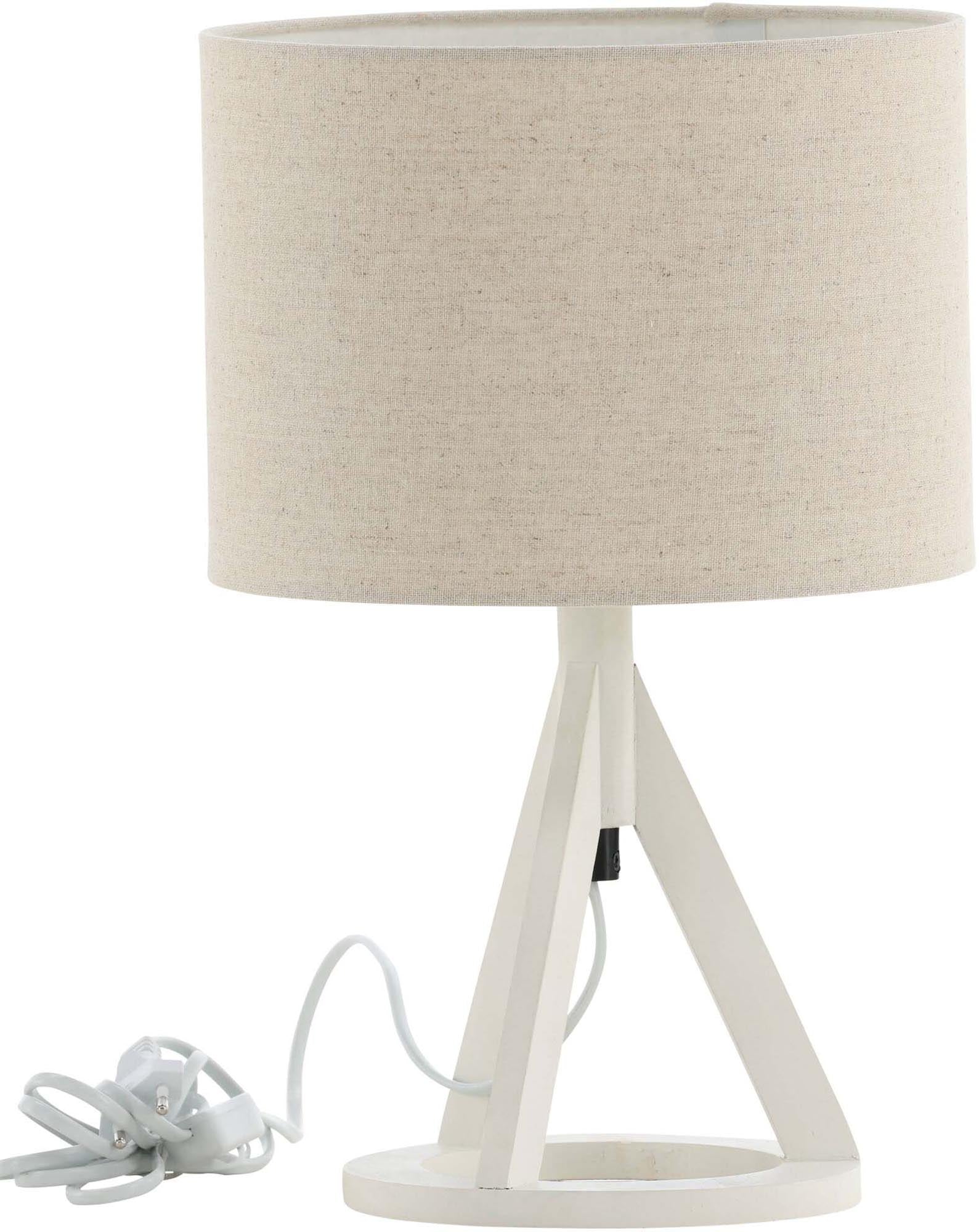 Kona Tischleuchte in Weiss präsentiert im Onlineshop von KAQTU Design AG. Tischleuchte ist von Venture Home
