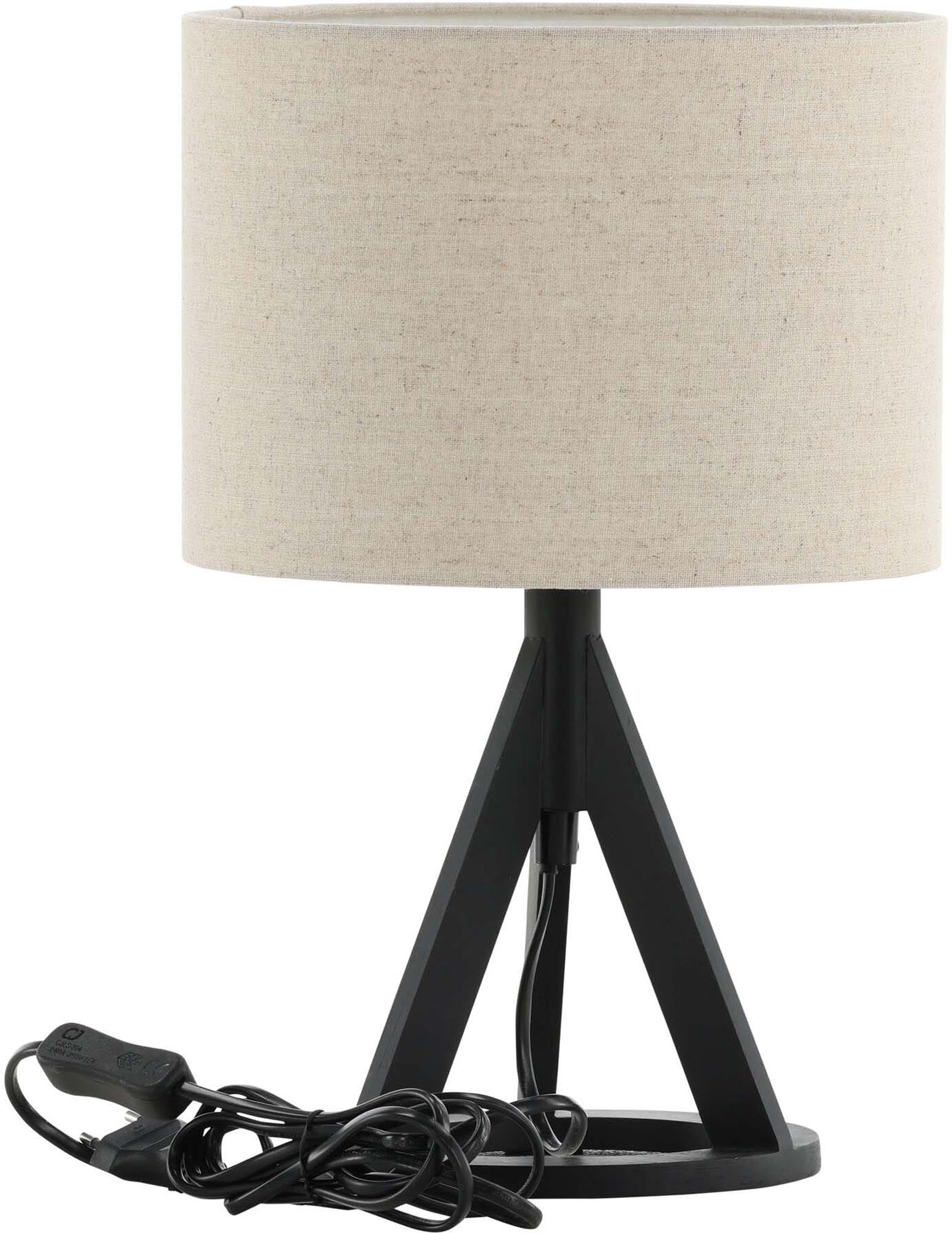 Kona Tischleuchte in Schwarz präsentiert im Onlineshop von KAQTU Design AG. Tischleuchte ist von Venture Home
