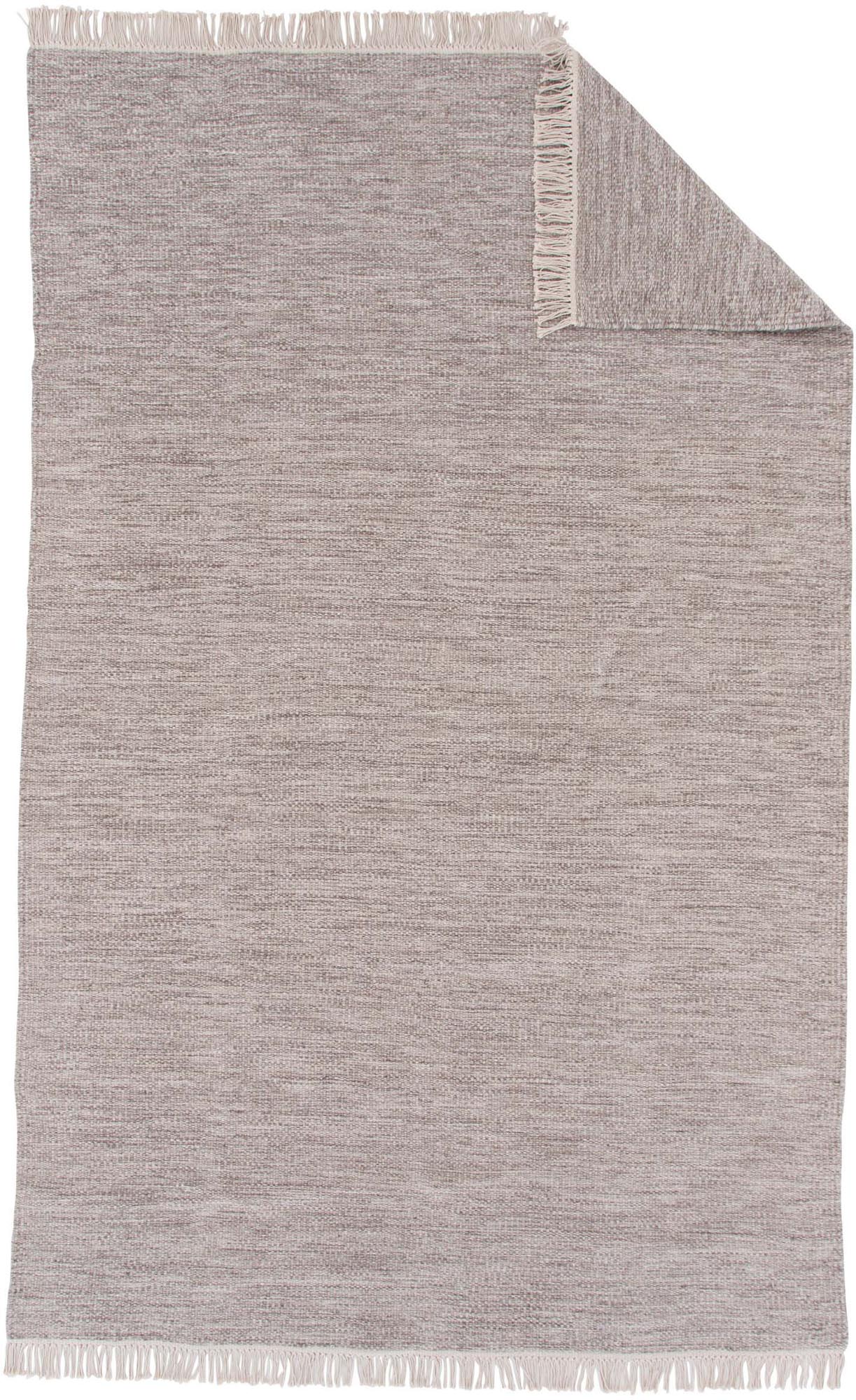 Entdecken Sie den handgewebten Cyrus Teppich von Venture Home. Aus hochwertiger Wolle, in erdigen Beige- und Brauntönen, ideal für jedes Zuhause.