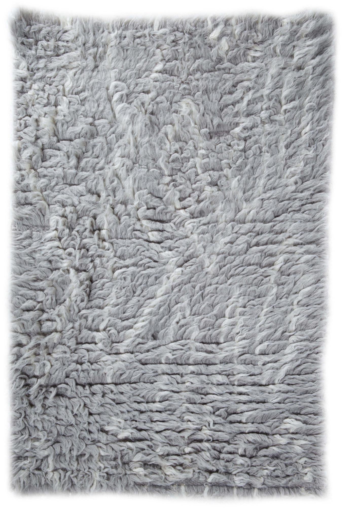 Leiko Teppich in Grau präsentiert im Onlineshop von KAQTU Design AG. Teppich ist von Venture Home