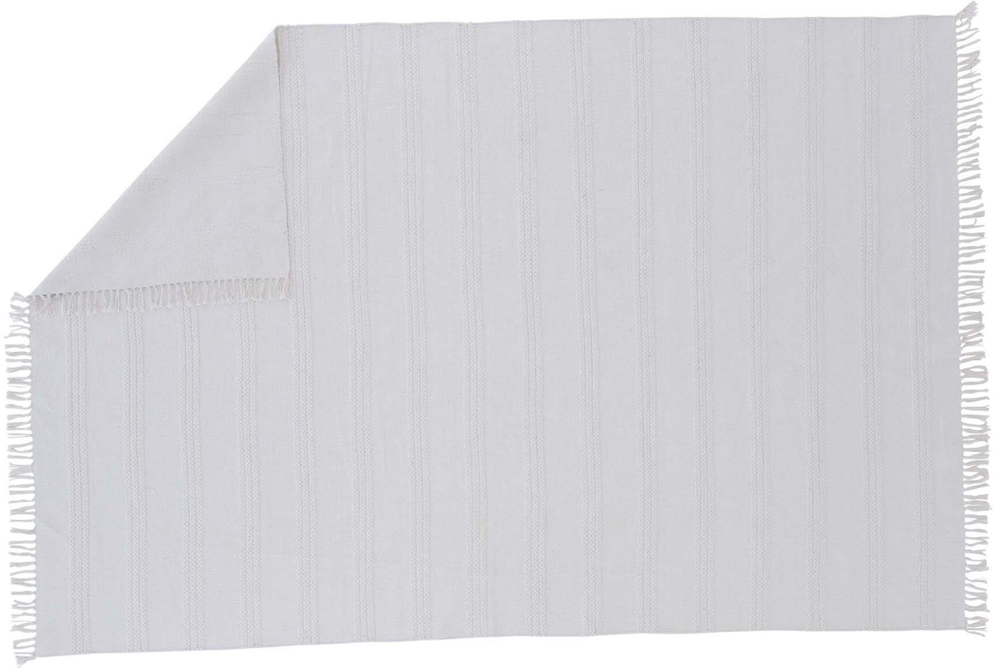 Nico Teppich in Cremefarben präsentiert im Onlineshop von KAQTU Design AG. Teppich ist von Venture Home