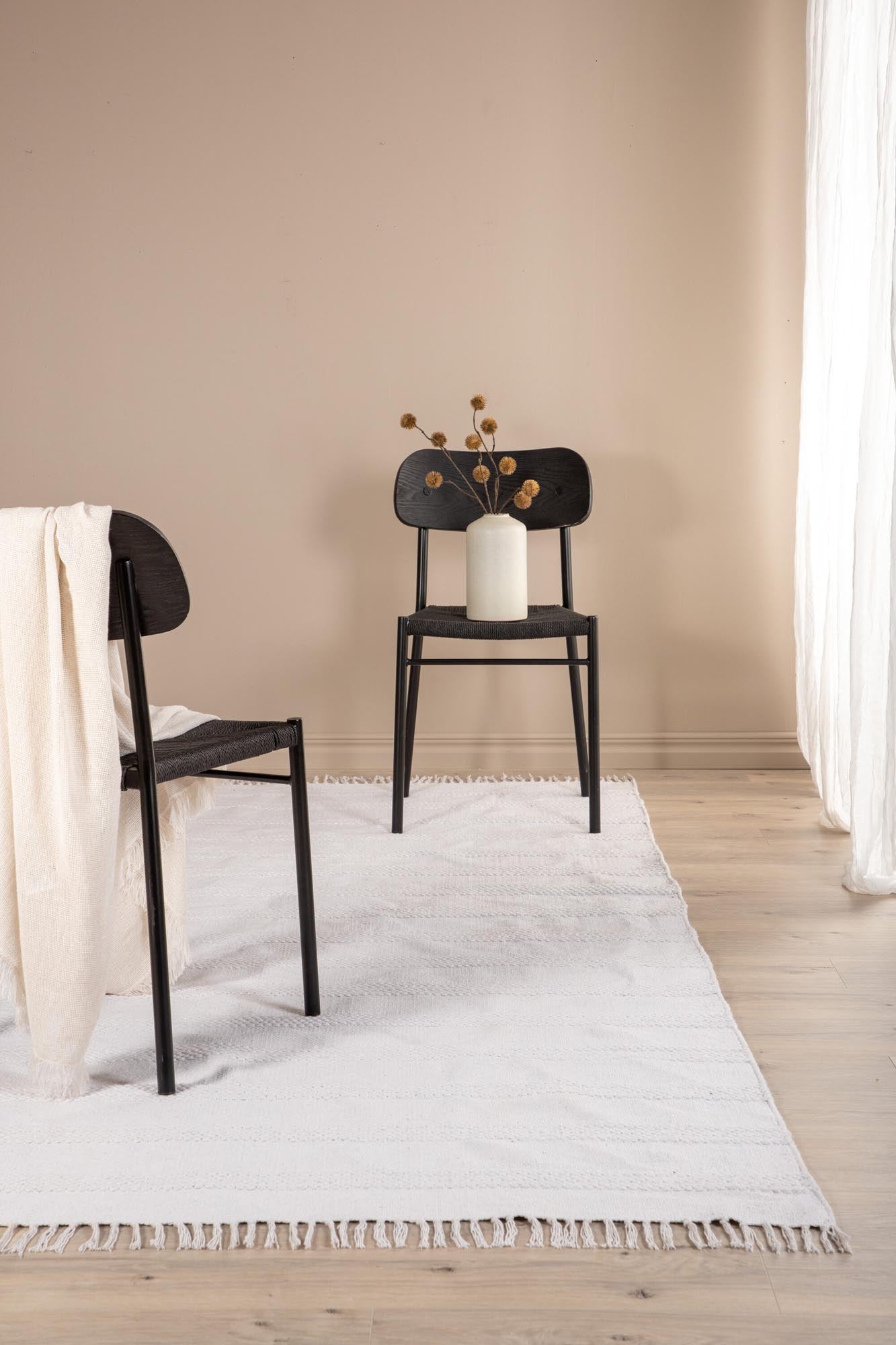 Nico Teppich in Cremefarben präsentiert im Onlineshop von KAQTU Design AG. Teppich ist von Venture Home
