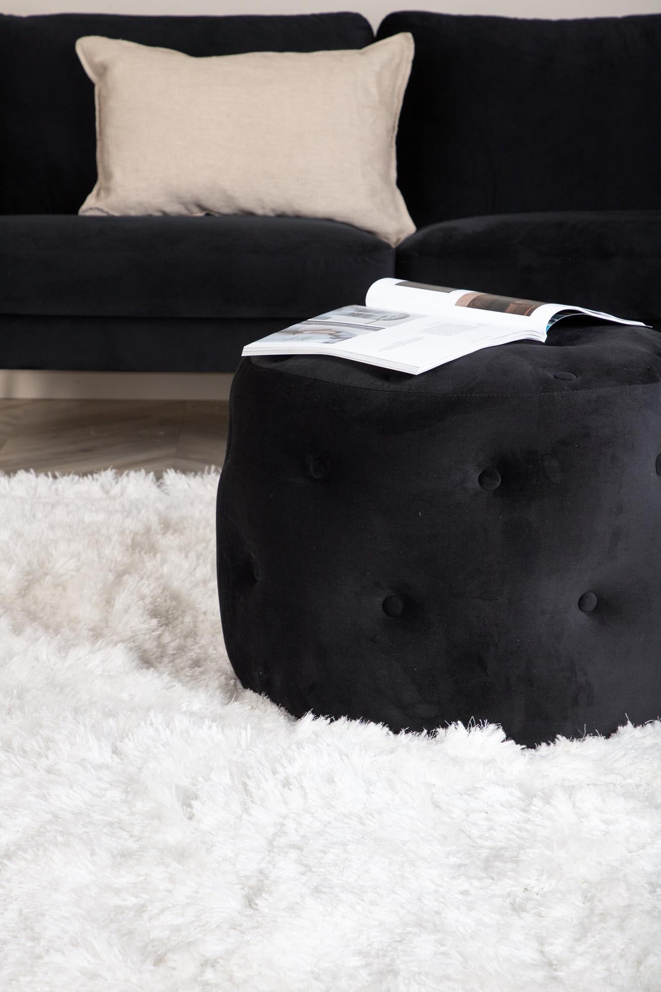 Grace Teppich in Weiss präsentiert im Onlineshop von KAQTU Design AG. Teppich ist von Venture Home