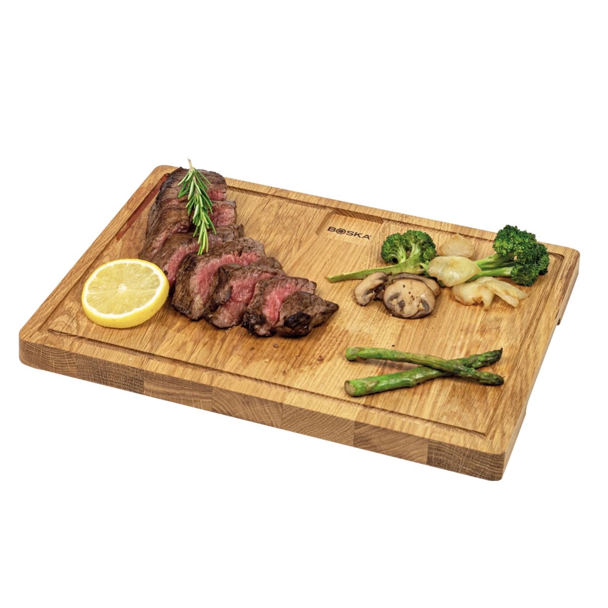 Entdecke das stilvolle Dining Brett Friends M von Boska: Hochwertige Eiche, vielseitig einsetzbar und ideal für jede Küche. Ein Must-Have!