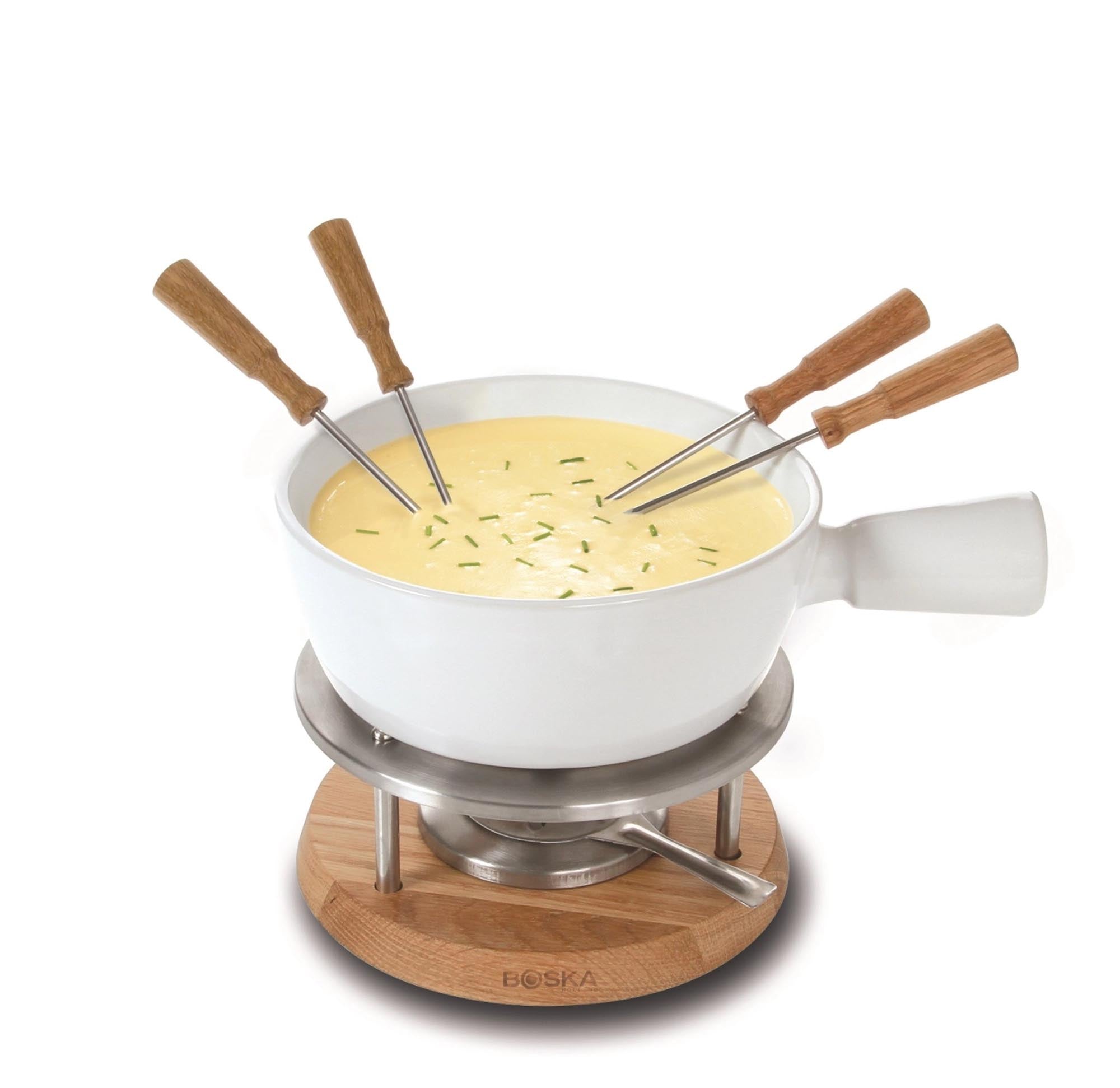 Boska Bianco Fondue-Set 1.3lt: Perfekt für stilvolle Genussmomente.