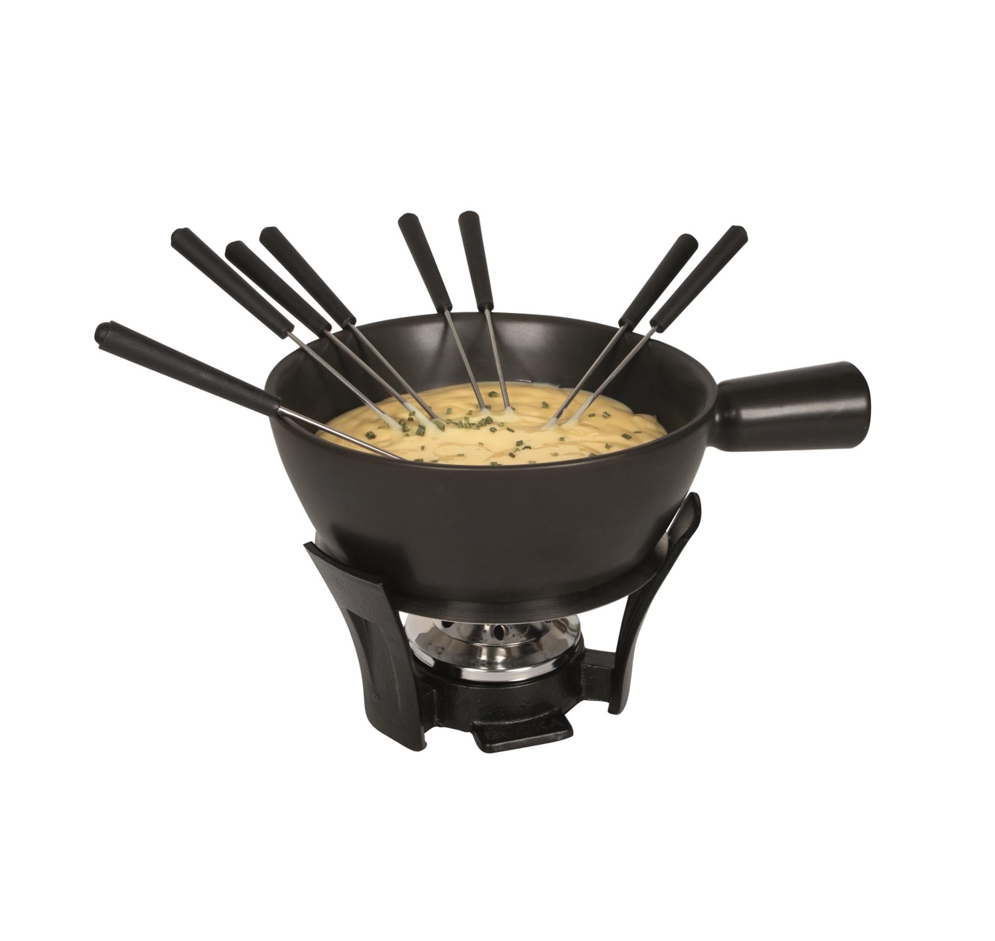 Elegantes Fondue-Set Nero L, 2.2L von Boska für gesellige Runden.