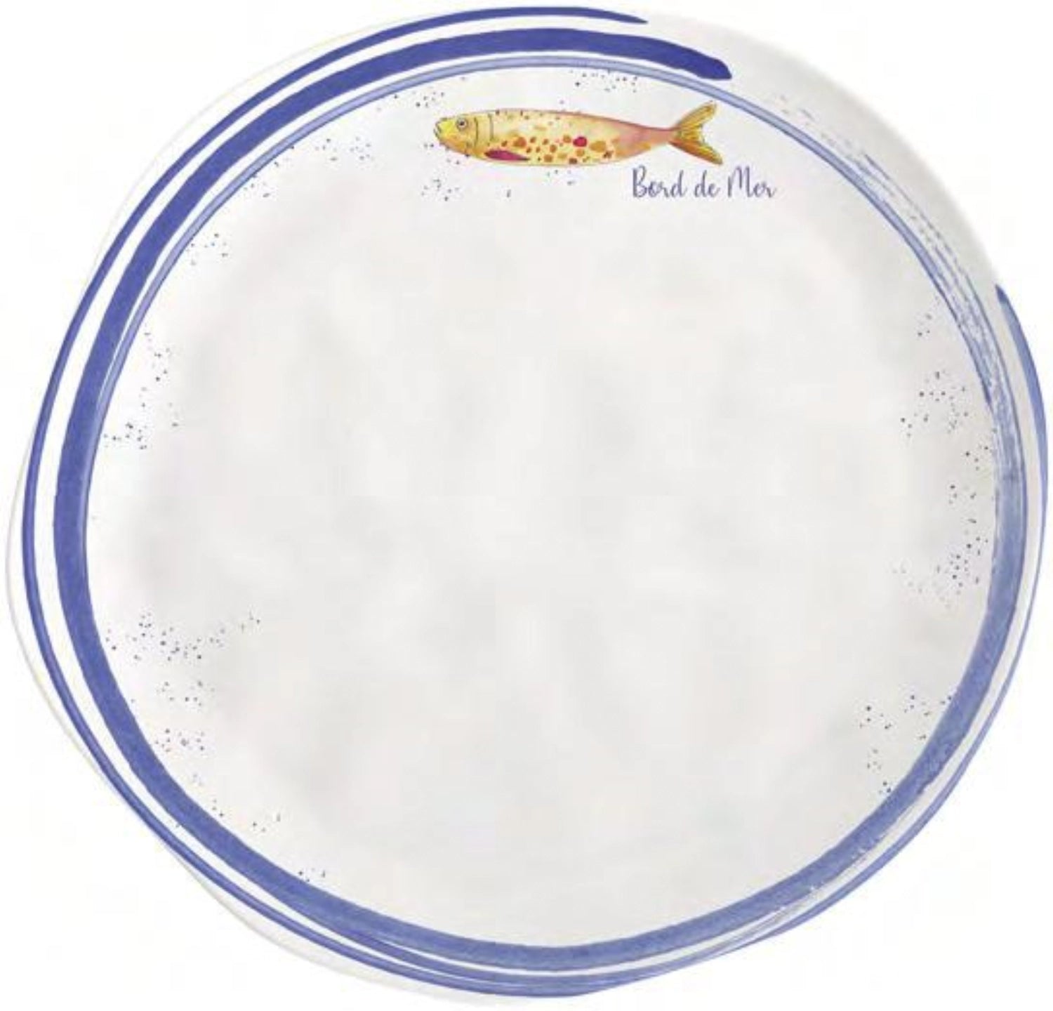 Stilvoller Bord de Mer Speiseteller von Easy Life, Durchmesser 26 cm, mit maritimen Designs, ideal für festliche Tischdekoration und besondere Anlässe.