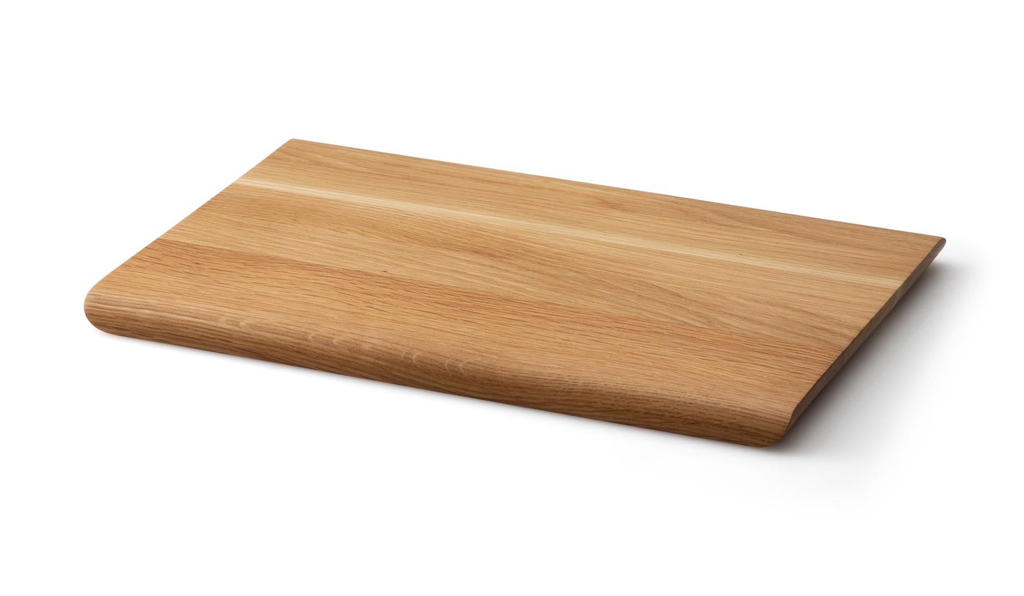 Elegantes Eiche Schneidebrett von Continenta, 36x24x1,8 cm, robust, langlebig, ideal für Küche und Servieren.