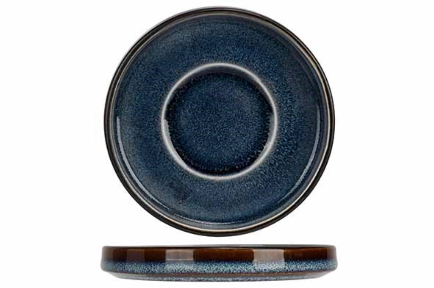 Entdecken Sie die Quintana Blue Espresso Untere von Cosy & Trendy. Elegantes Design, robustes Steinzeug, perfekt für Ihre Espressotassen. Jetzt kaufen!