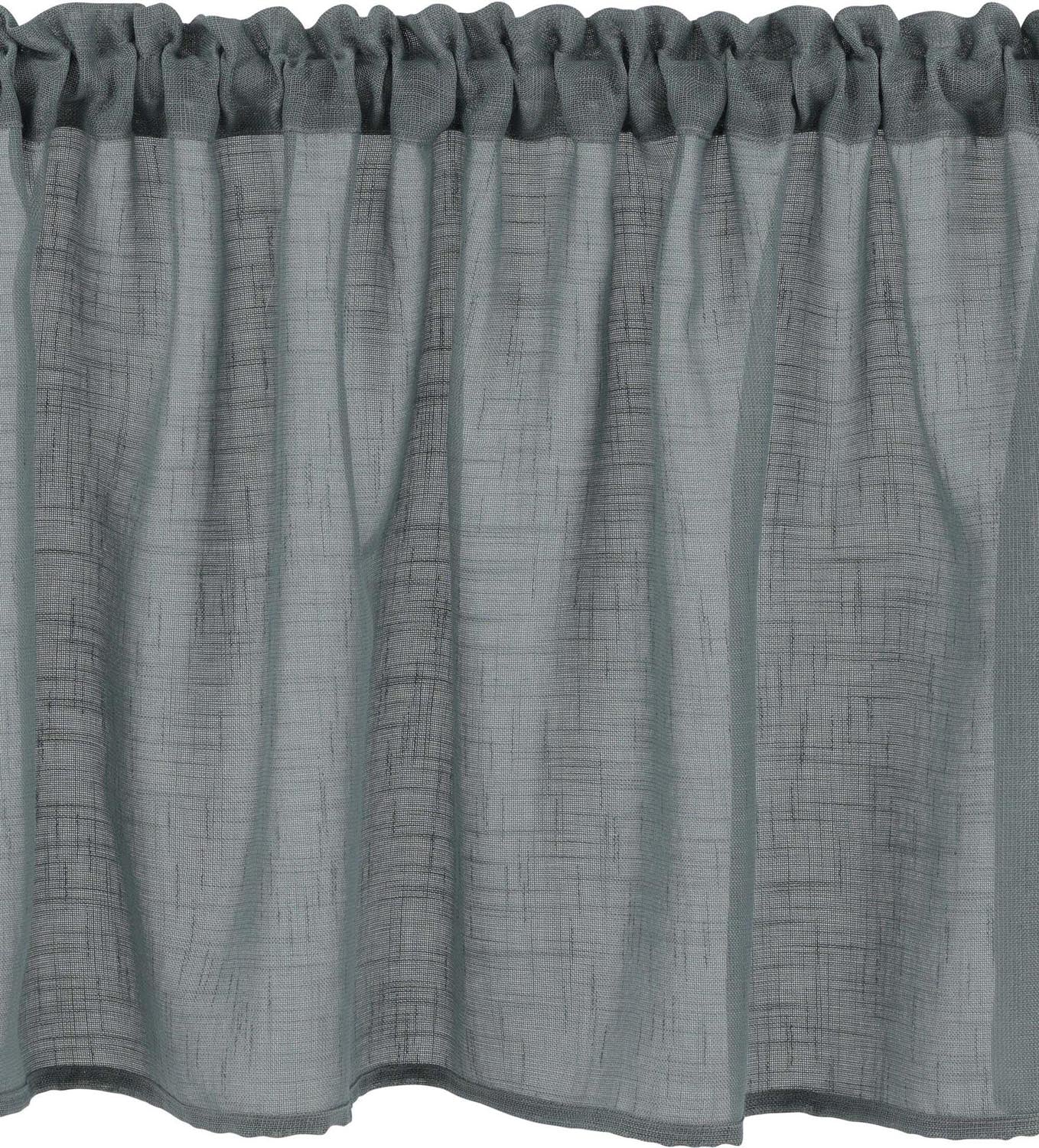 Kaya Vorhang Pelmet 2er Pack: Elegante Fensterverkleidung aus hochwertigem Polyester für stilvolle Akzente und optimale Lichtregulierung.