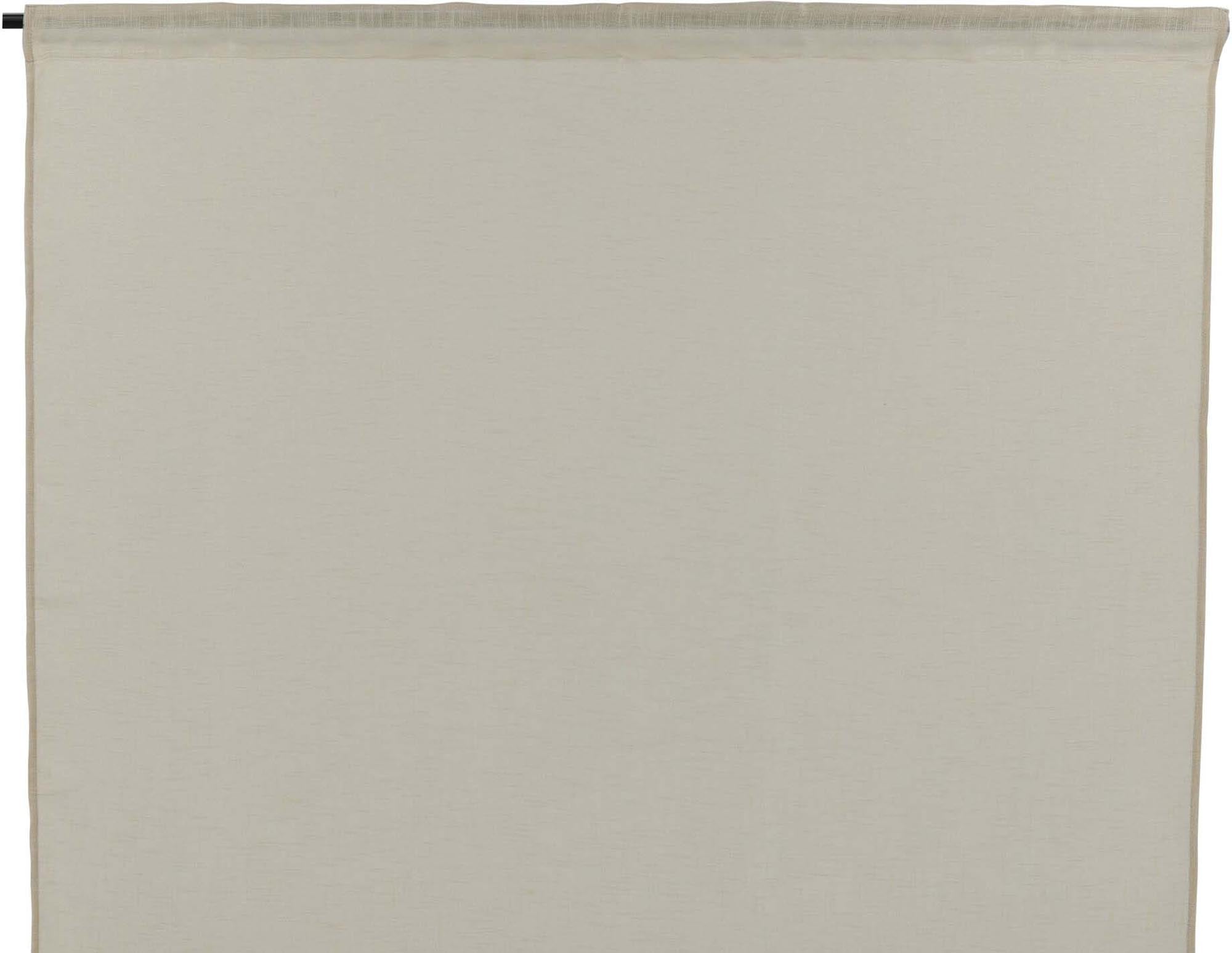 Eleganter Kaya Vorhang im 2er Pack, beige, 140x290 cm, aus langlebigem Polyester, ideal für Wohnzimmer & Schlafzimmer.