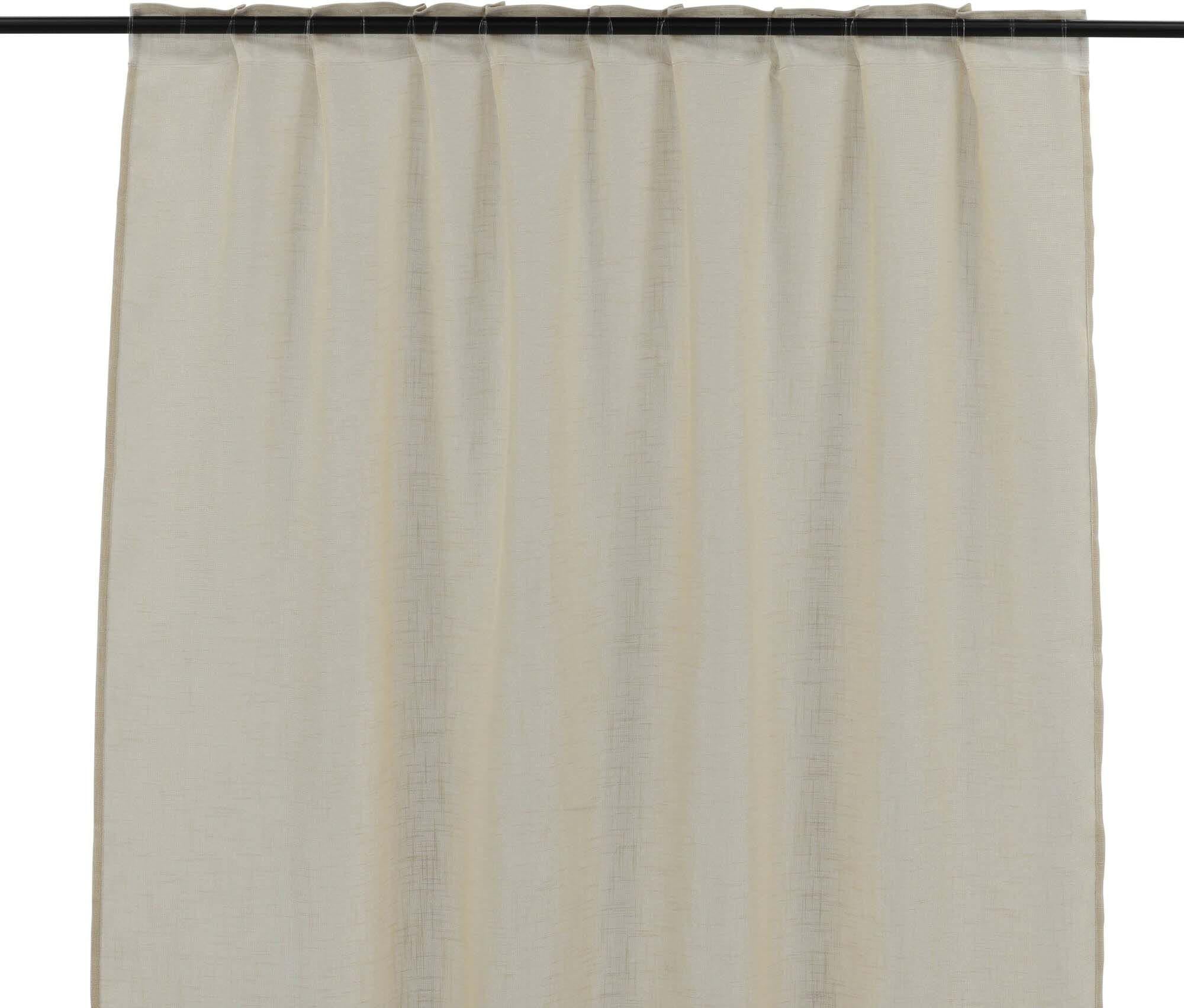 Kaya Vorhang Multi band 2er Pack in Beige präsentiert im Onlineshop von KAQTU Design AG. Vorhang ist von Venture Home