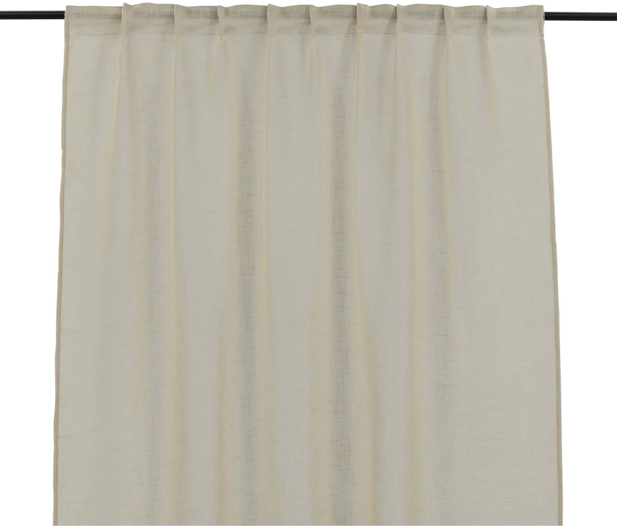 Kaya Vorhang Multi band 2er Pack in Beige präsentiert im Onlineshop von KAQTU Design AG. Vorhang ist von Venture Home