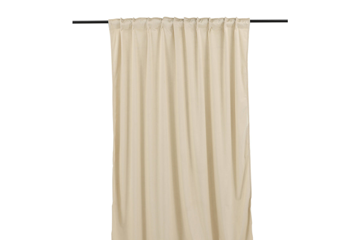 Mary Vorhang 2er Pack in Beige präsentiert im Onlineshop von KAQTU Design AG. Vorhang ist von Venture Home