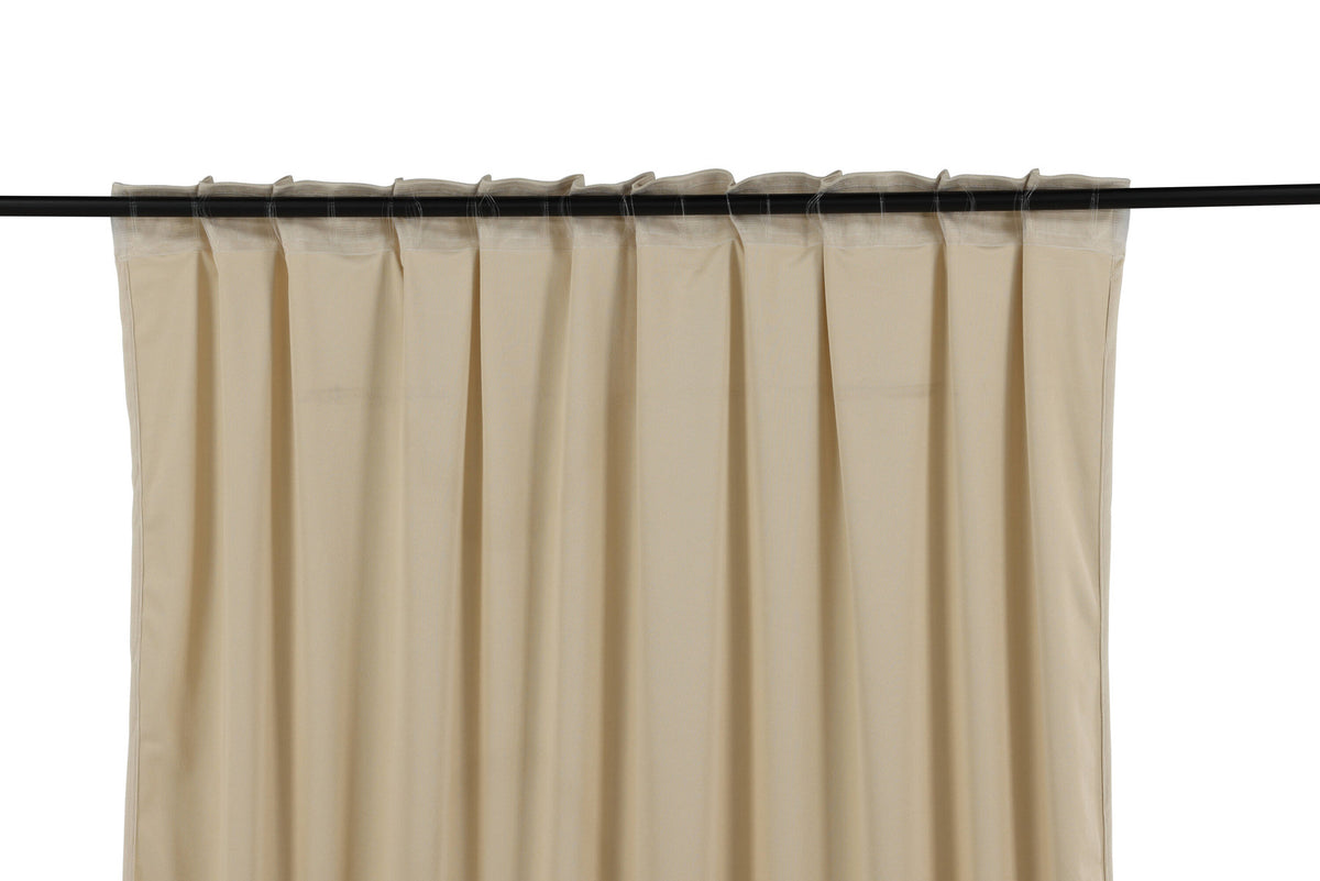 Mary Vorhang 2er Pack in Beige präsentiert im Onlineshop von KAQTU Design AG. Vorhang ist von Venture Home