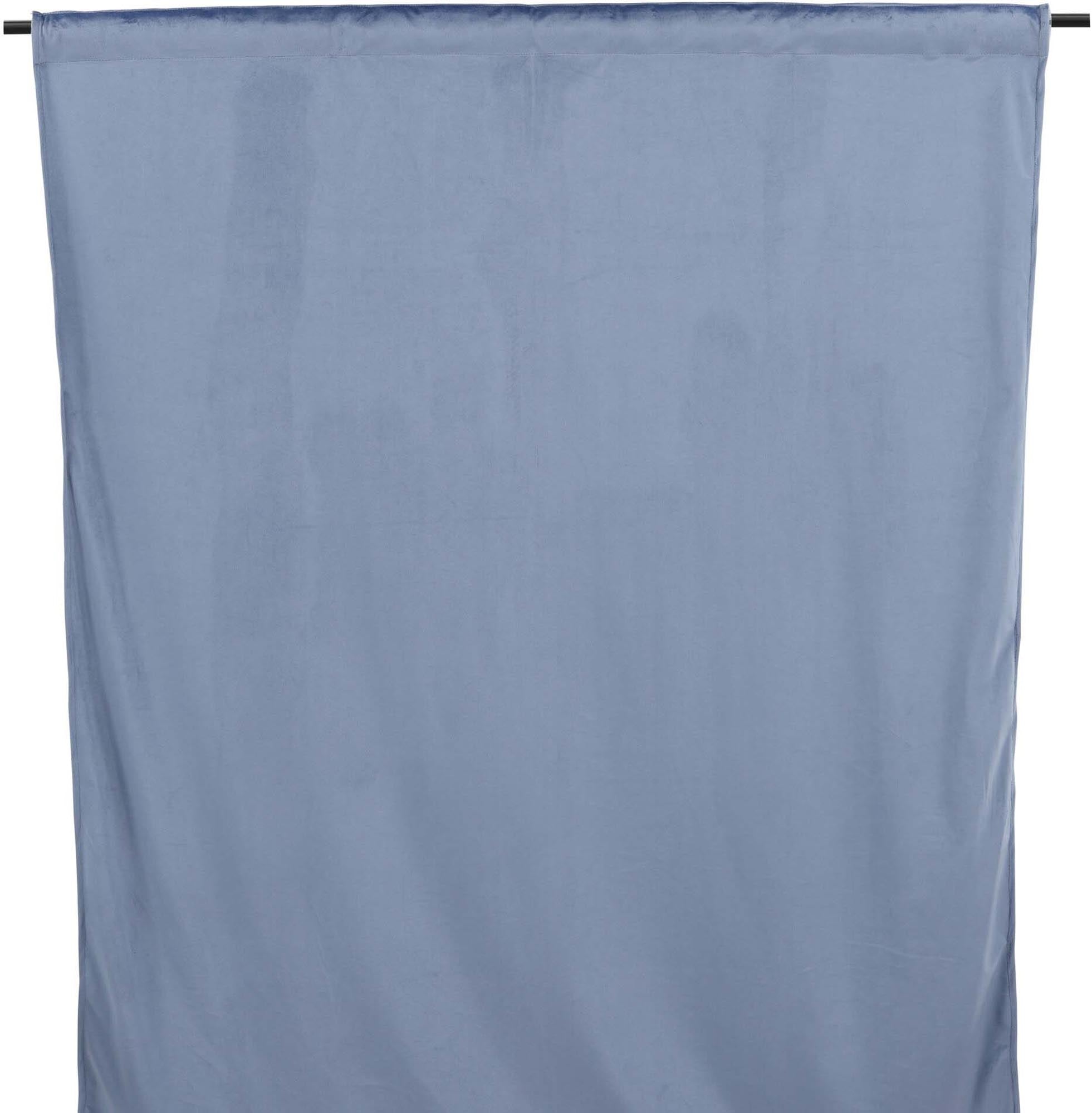 Mary Vorhang 2er Pack in Blau präsentiert im Onlineshop von KAQTU Design AG. Vorhang ist von Venture Home