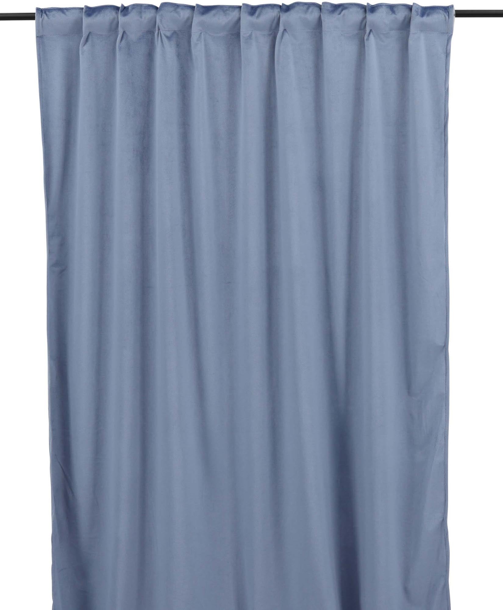 Mary Vorhang 2er Pack in Blau präsentiert im Onlineshop von KAQTU Design AG. Vorhang ist von Venture Home