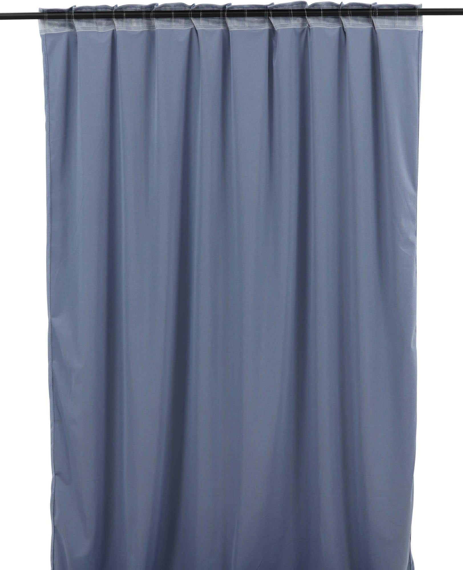 Mary Vorhang 2er Pack in Blau präsentiert im Onlineshop von KAQTU Design AG. Vorhang ist von Venture Home
