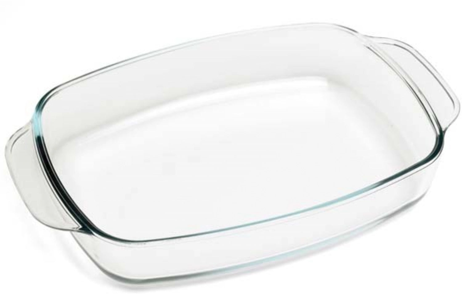 Rechteckige 500° Auflaufform aus Glas von Cosy & Trendy, 33.5x21.5x6 cm, perfekt für Aufläufe, hitzebeständig und elegant.