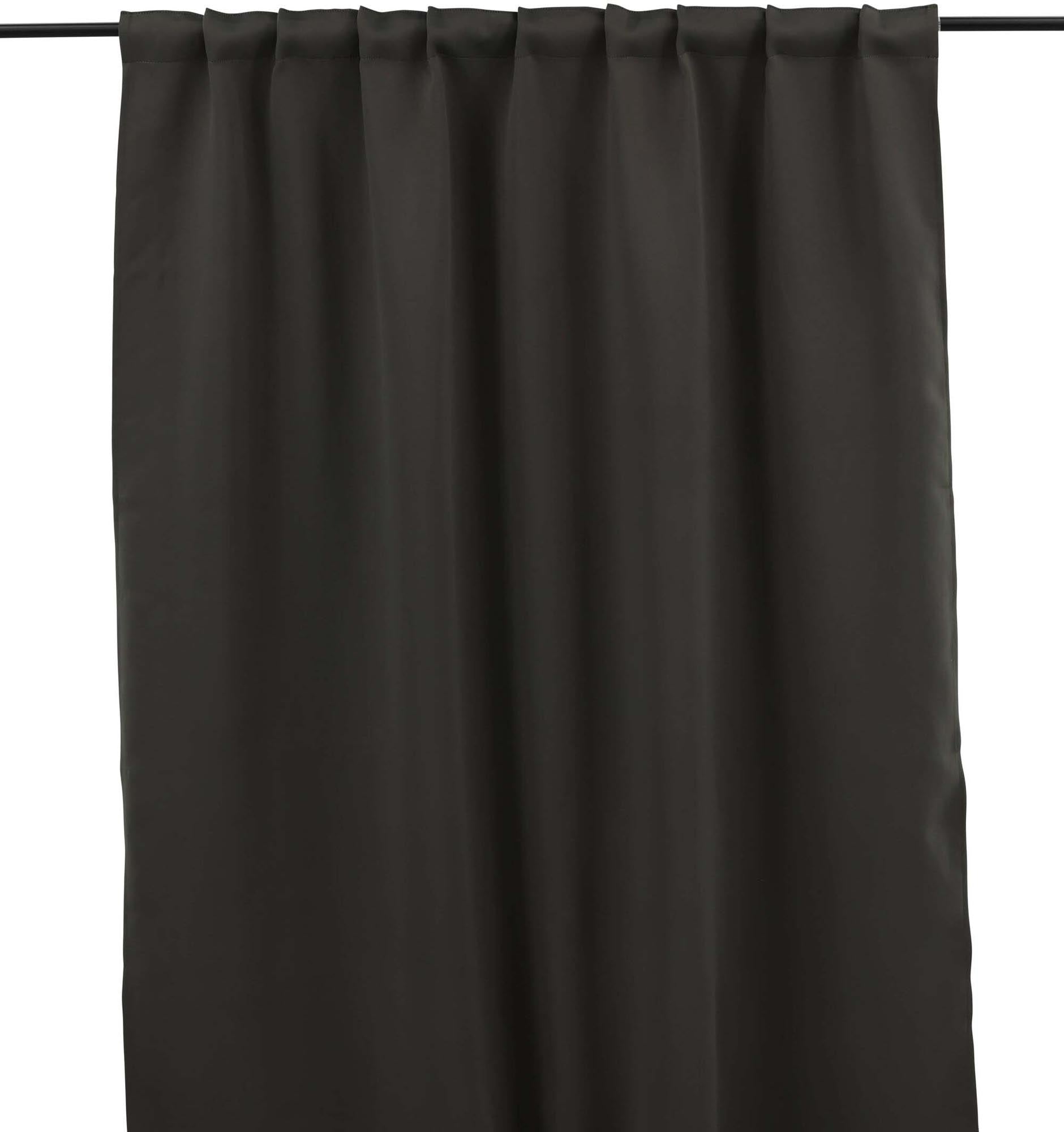 Evelyn Vorhang 2er Pack in Dunkelgrau präsentiert im Onlineshop von KAQTU Design AG. Vorhang ist von Venture Home