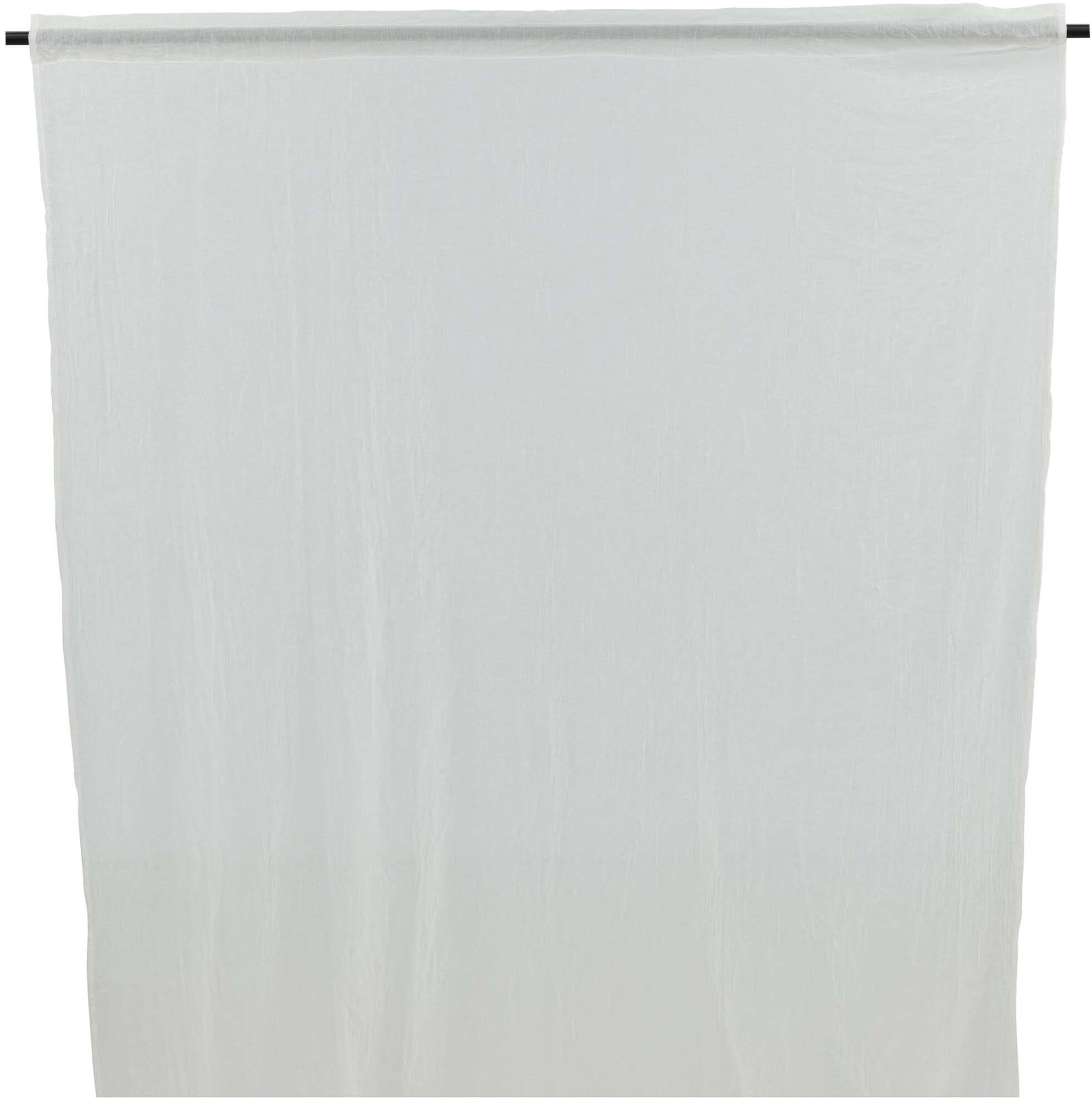 Elena Vorhang 2er Pack: Elegante, langlebige Vorhänge aus Baumwoll-Polyester für ein stilvolles Zuhause. Lichtdurchlässig und pflegeleicht.