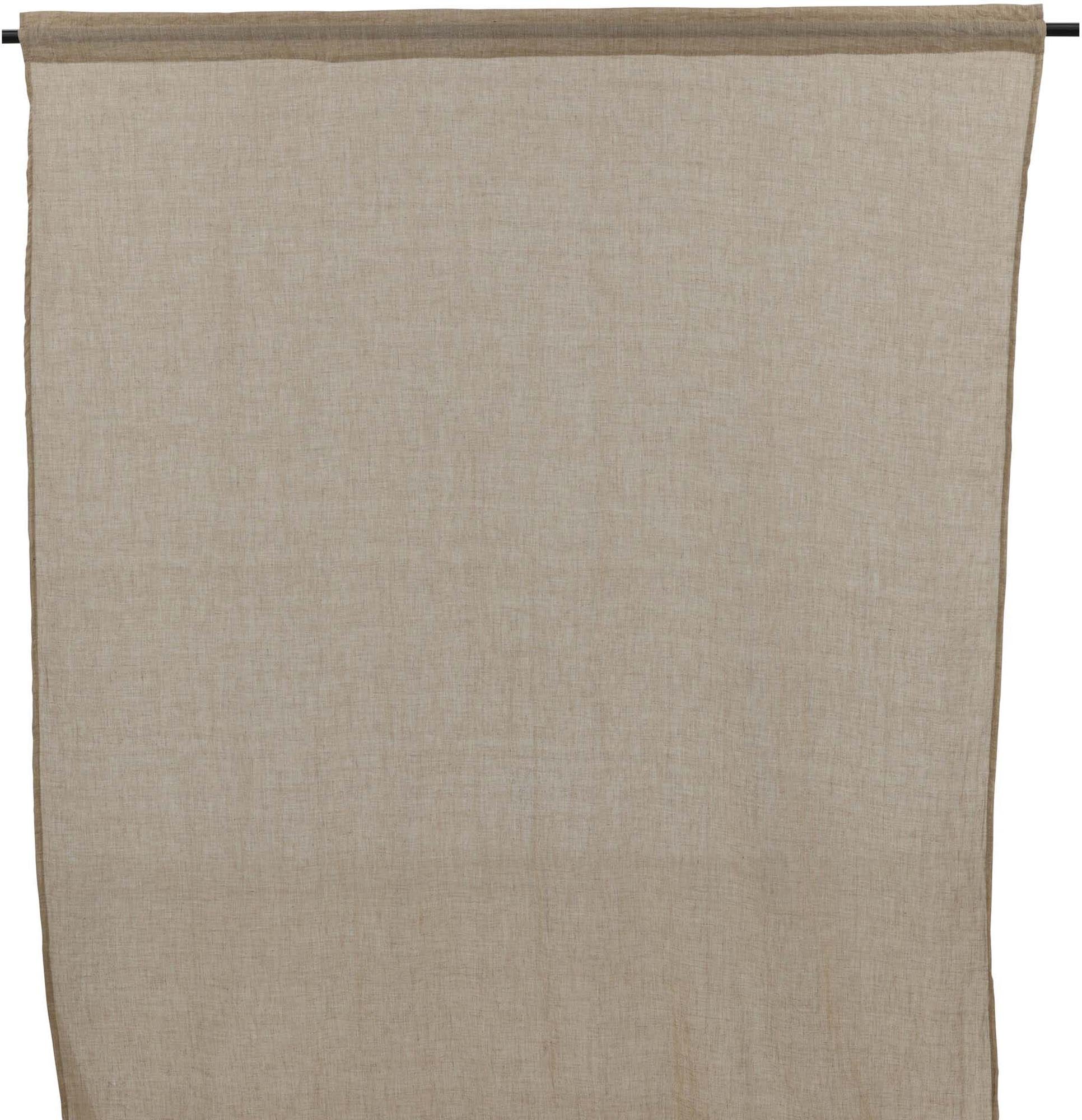 Elena Vorhang 2er Pack: Elegante, pflegeleichte Vorhänge aus Baumwoll-Polyester für einladende Räume. Ideal für harmonische Lichtdurchlässigkeit.