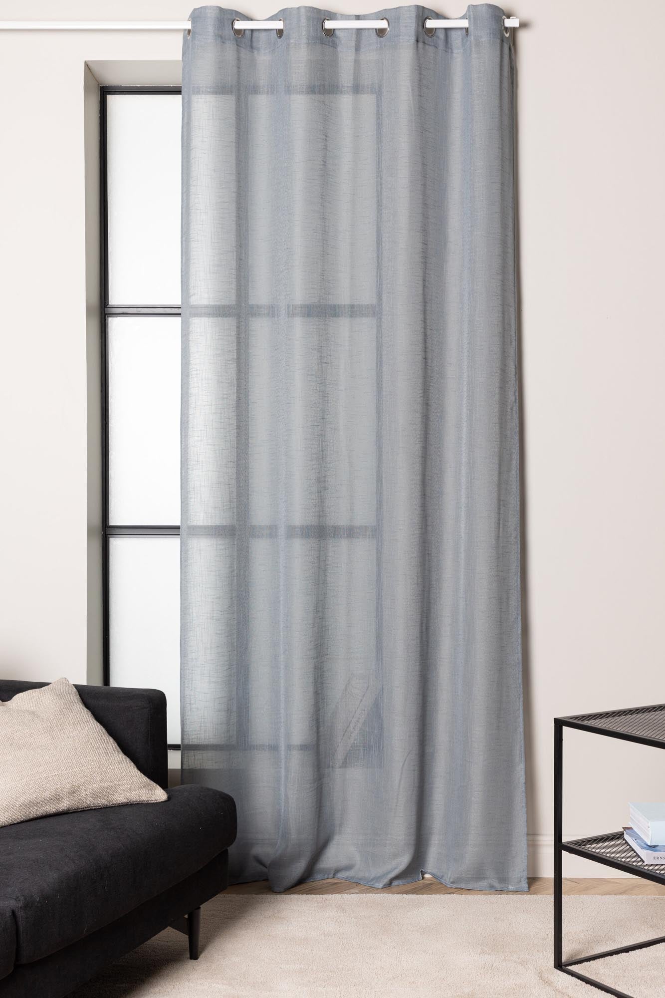 Kaya Vorhang im 2er Pack: Hochwertige, beige Vorhänge aus 100% Polyester, ideal für stilvolle Akzente und gemütliche Atmosphäre in jedem Raum.