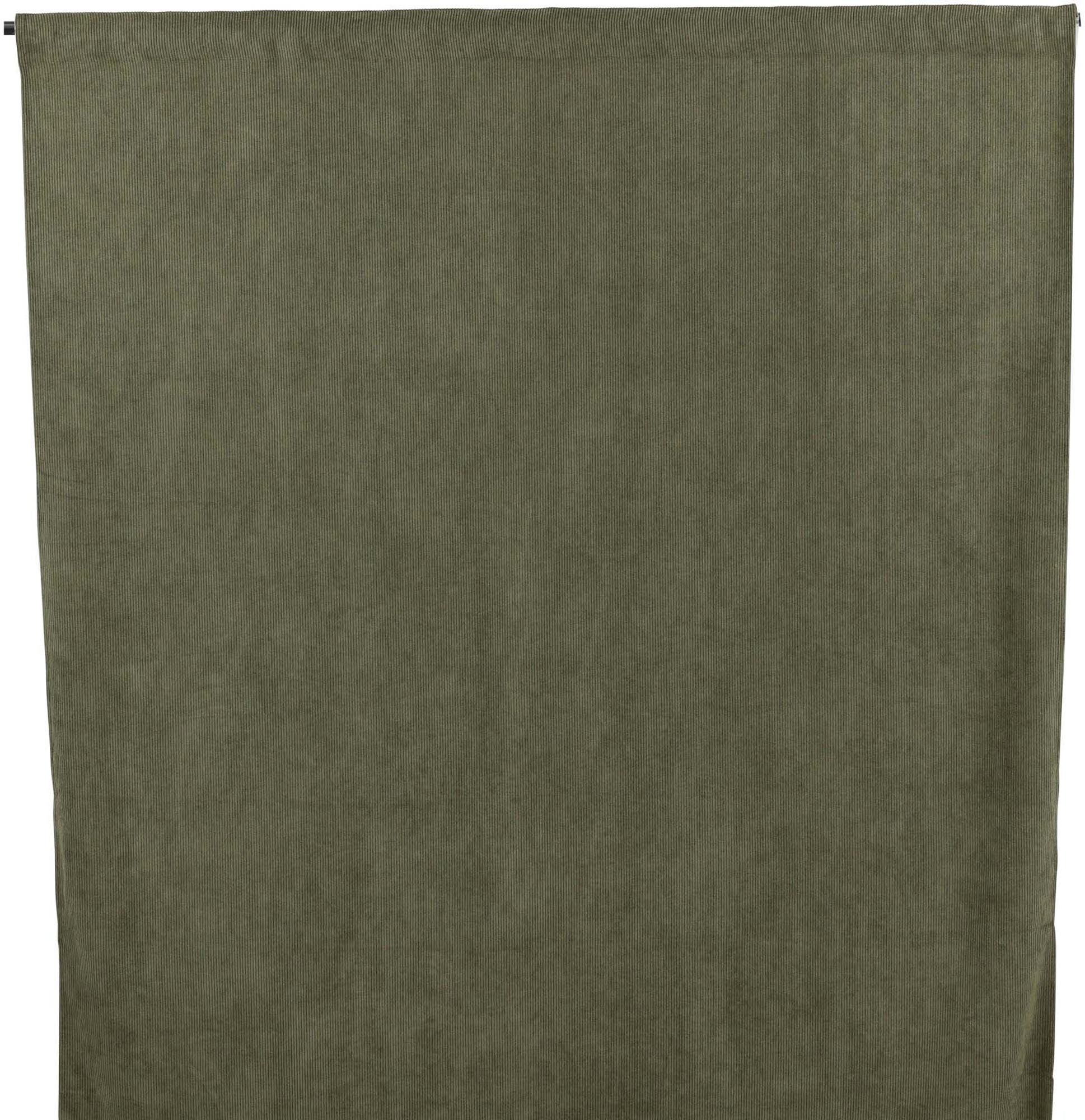 Elma Vorhang 2er Pack in Moosgrün präsentiert im Onlineshop von KAQTU Design AG. Vorhang ist von Venture Home
