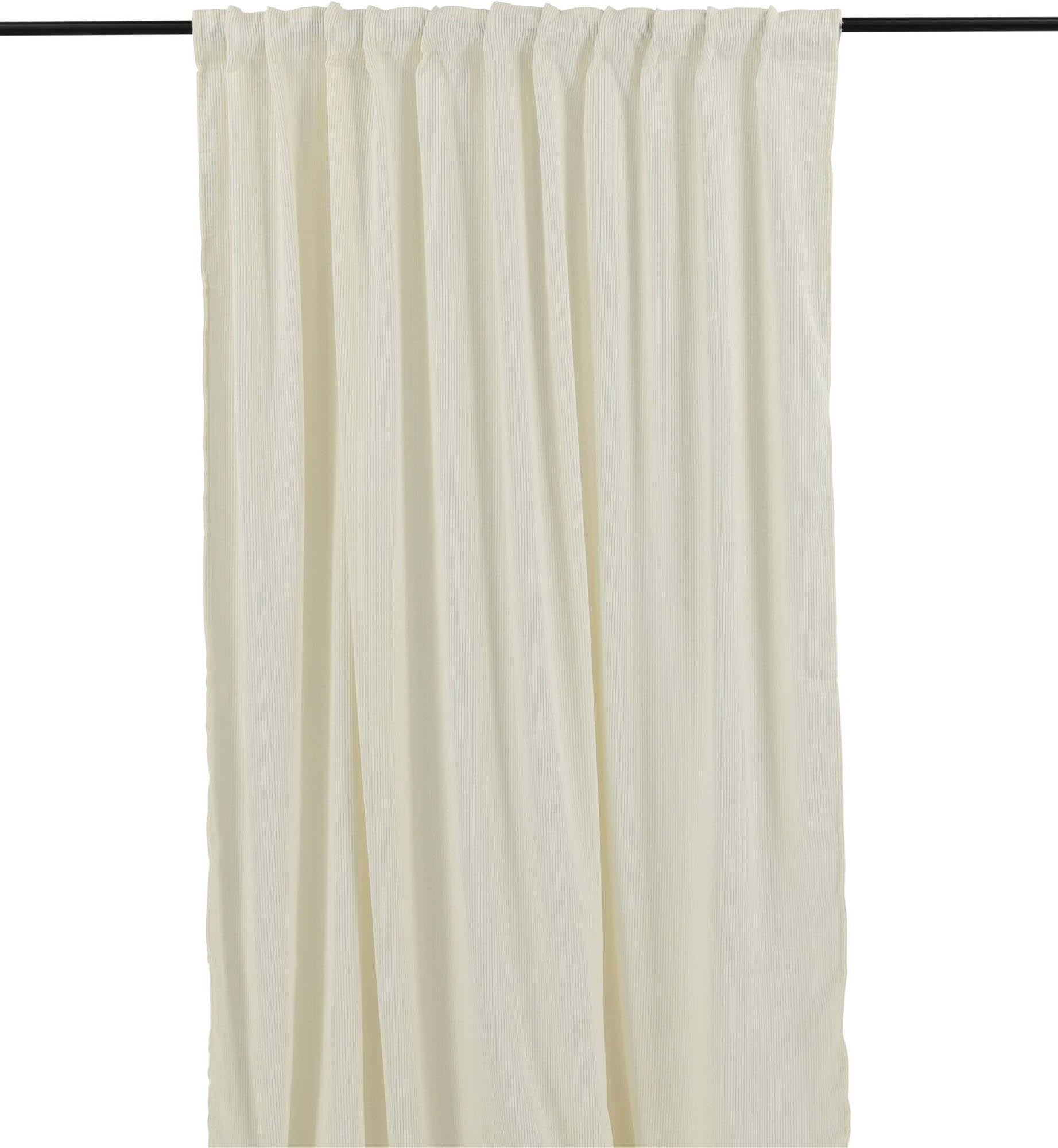 Entdecken Sie die stilvollen Elma Vorhänge im 2er Pack von Venture Home – pflegeleicht, robust und ideal für jedes Zuhause.