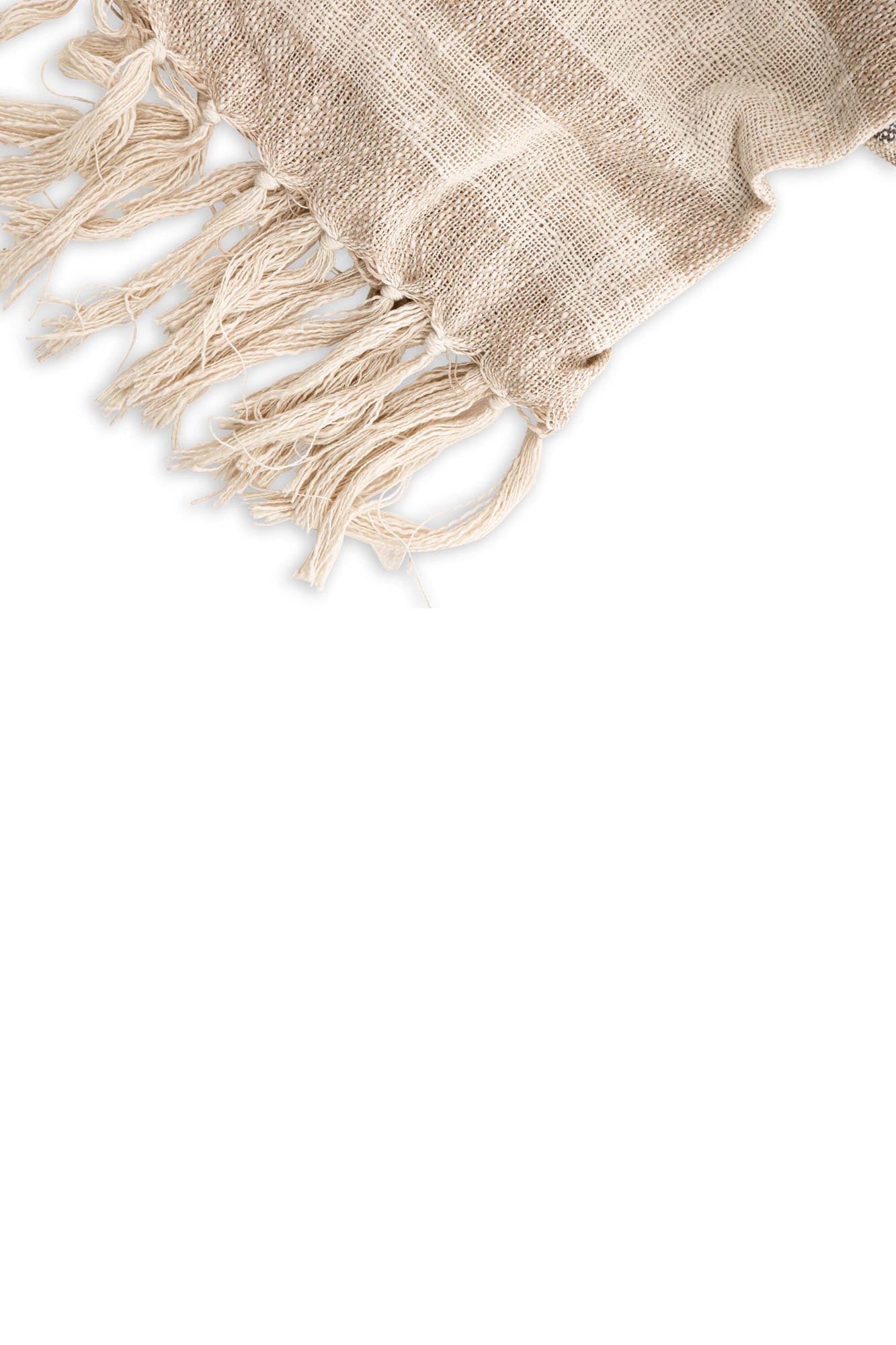 Sandy Throw von Venture Home: Hochwertige Wolldecke in Erdfarben, ideal für Gemütlichkeit und Stil in jedem Raum.