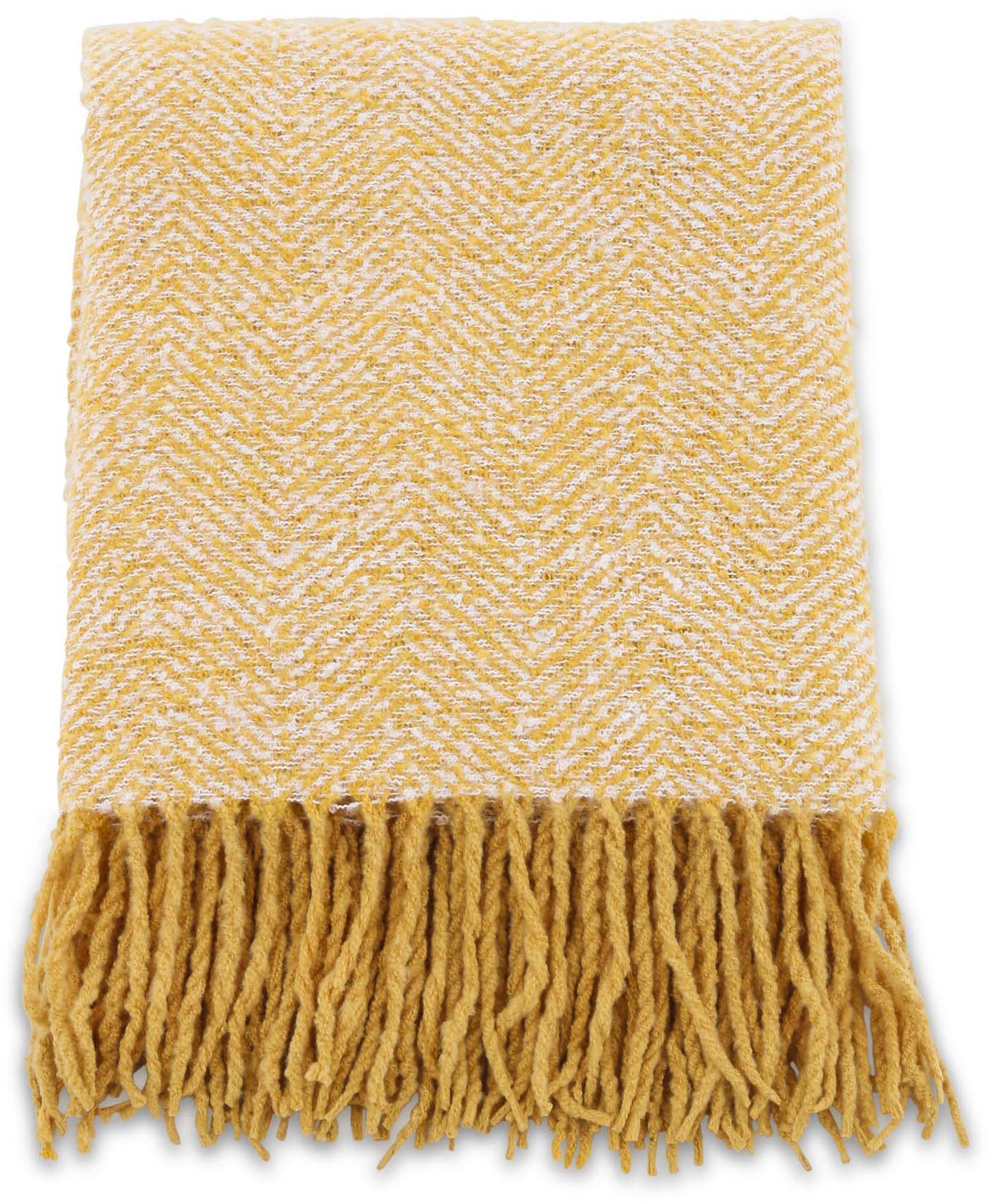 Entdecken Sie die Toby Throw von Venture Home – eine stilvolle Wolldecke aus hochwertigem Polyester, ideal für Gemütlichkeit und Eleganz in jedem Raum.