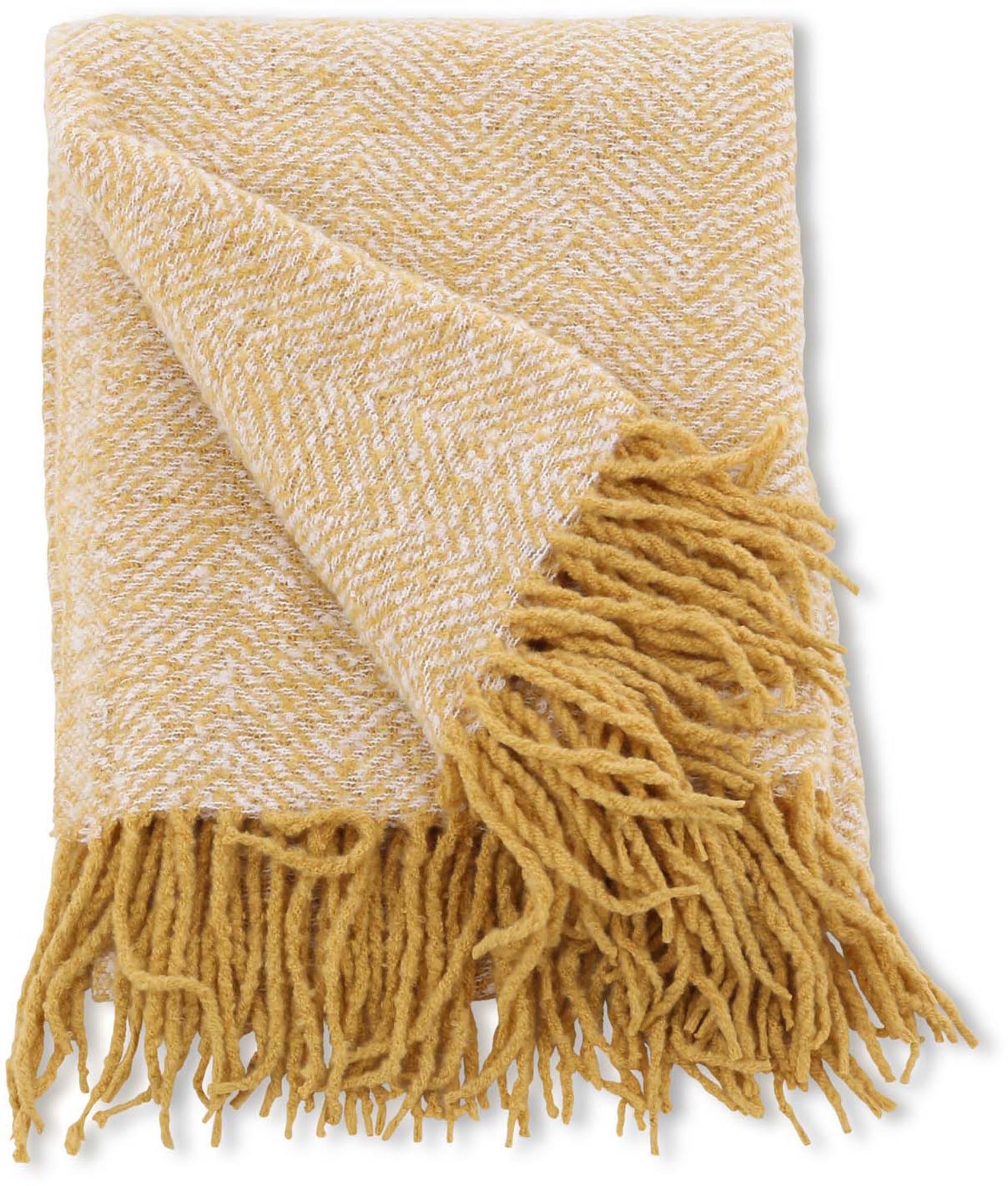 Luxuriöse Toby Throw Decke von Venture Home für stilvolle Entspannung.