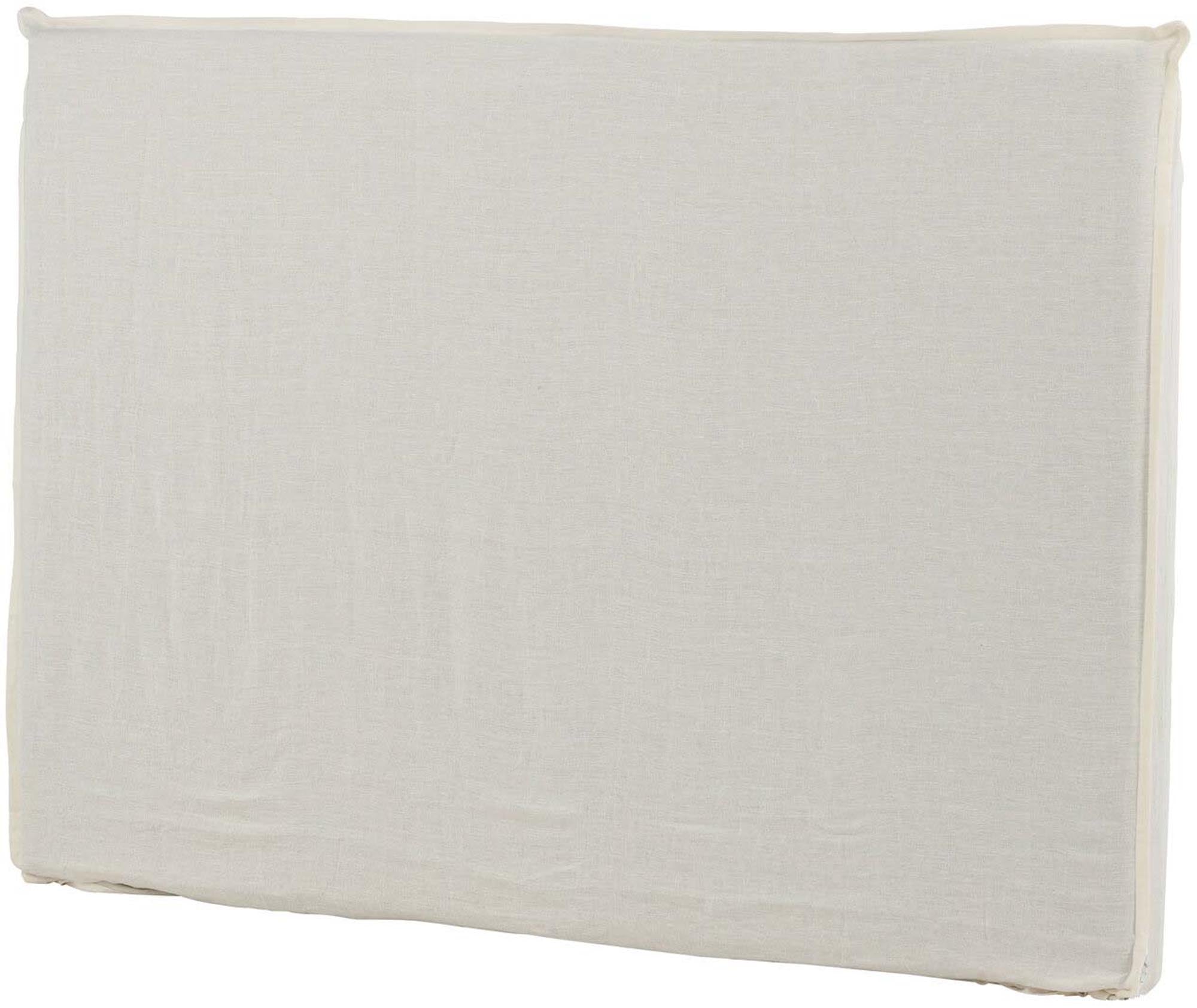 Eleganter Kopfteilbezug Signe von Venture Home aus hochwertigem Leinen für ein stilvolles und gemütliches Schlafzimmer.