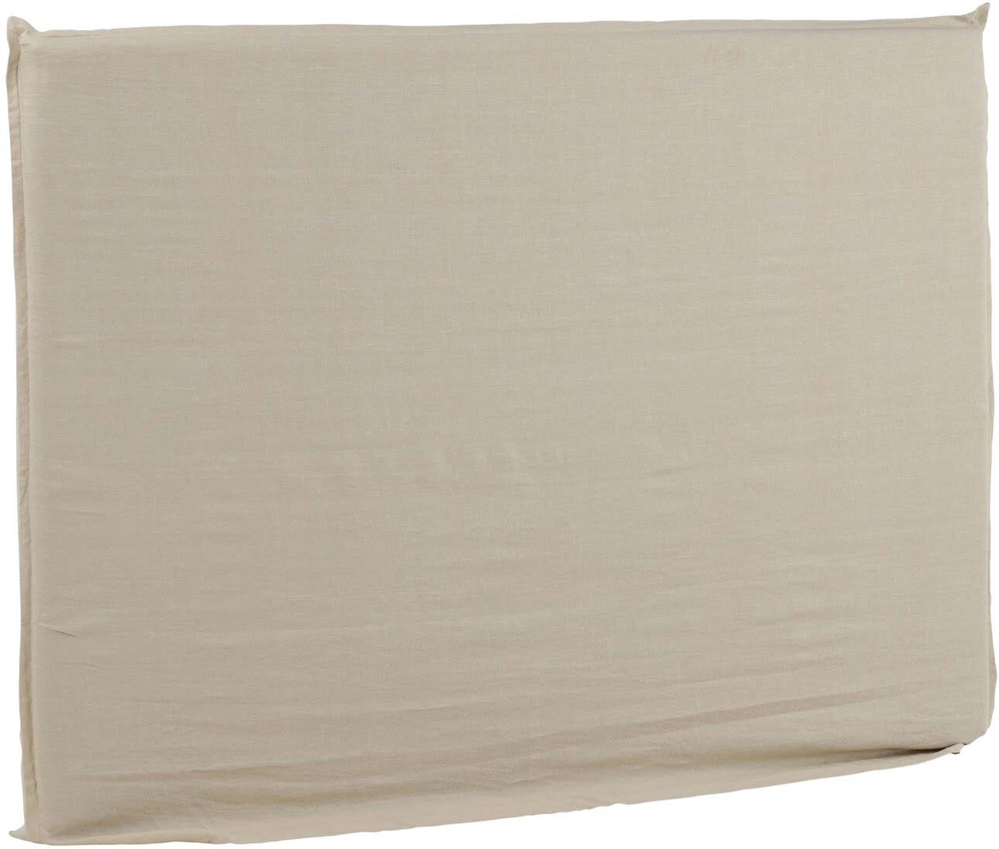 Signe Kopfteilbezug in Beige präsentiert im Onlineshop von KAQTU Design AG. Zubehör Bett ist von Venture Home