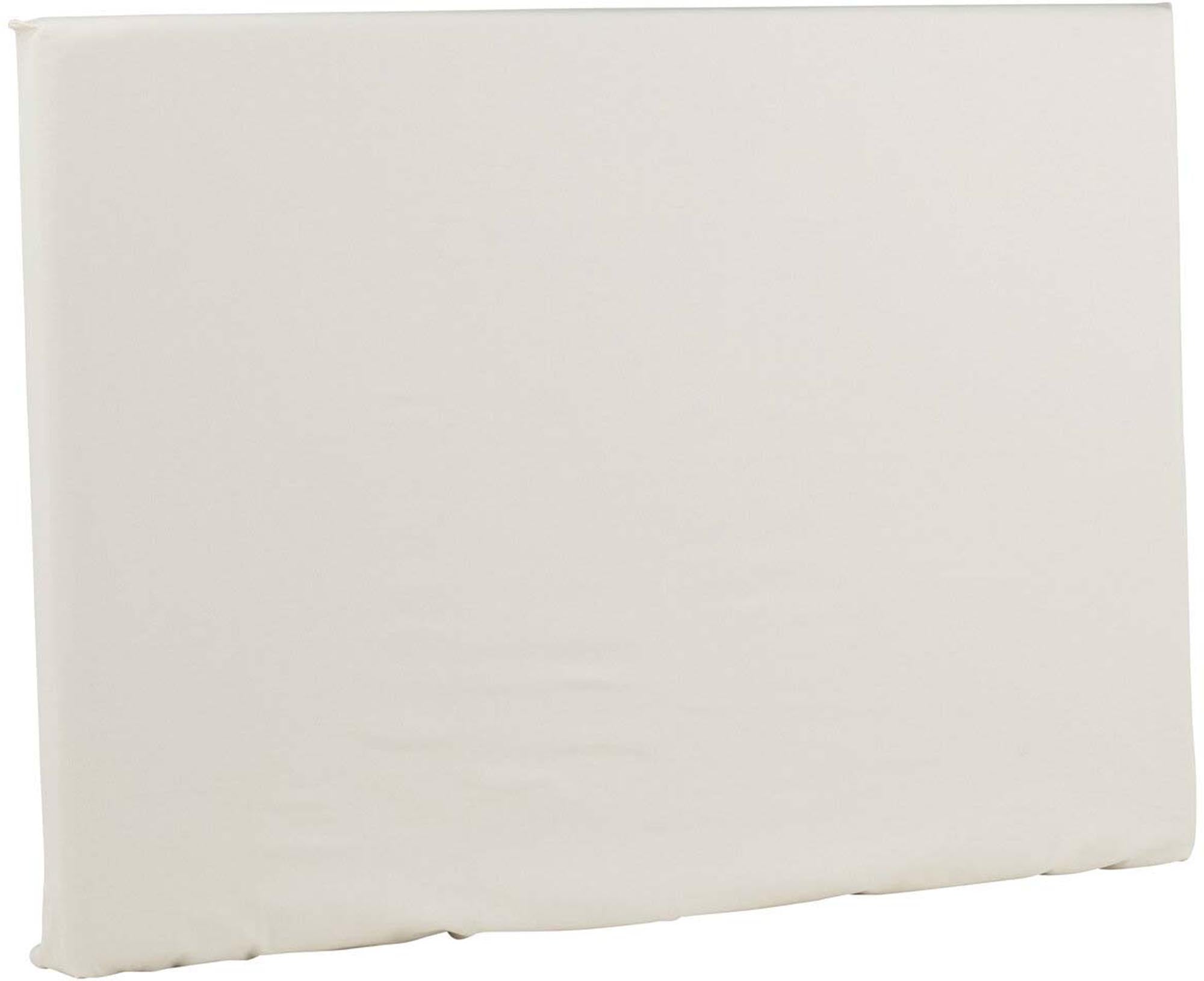 Stilvoller Saga Kopfteilbezug von Venture Home in edlem Beige.