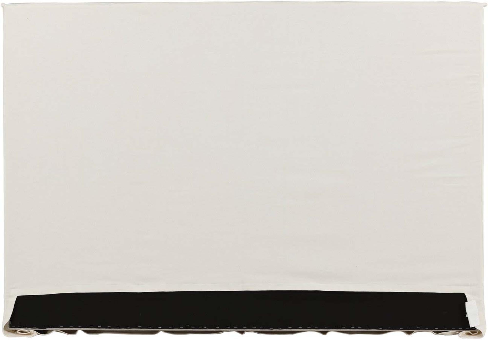 Luxuriöser Saga Kopfteilbezug von Venture Home in sanftem Beige.