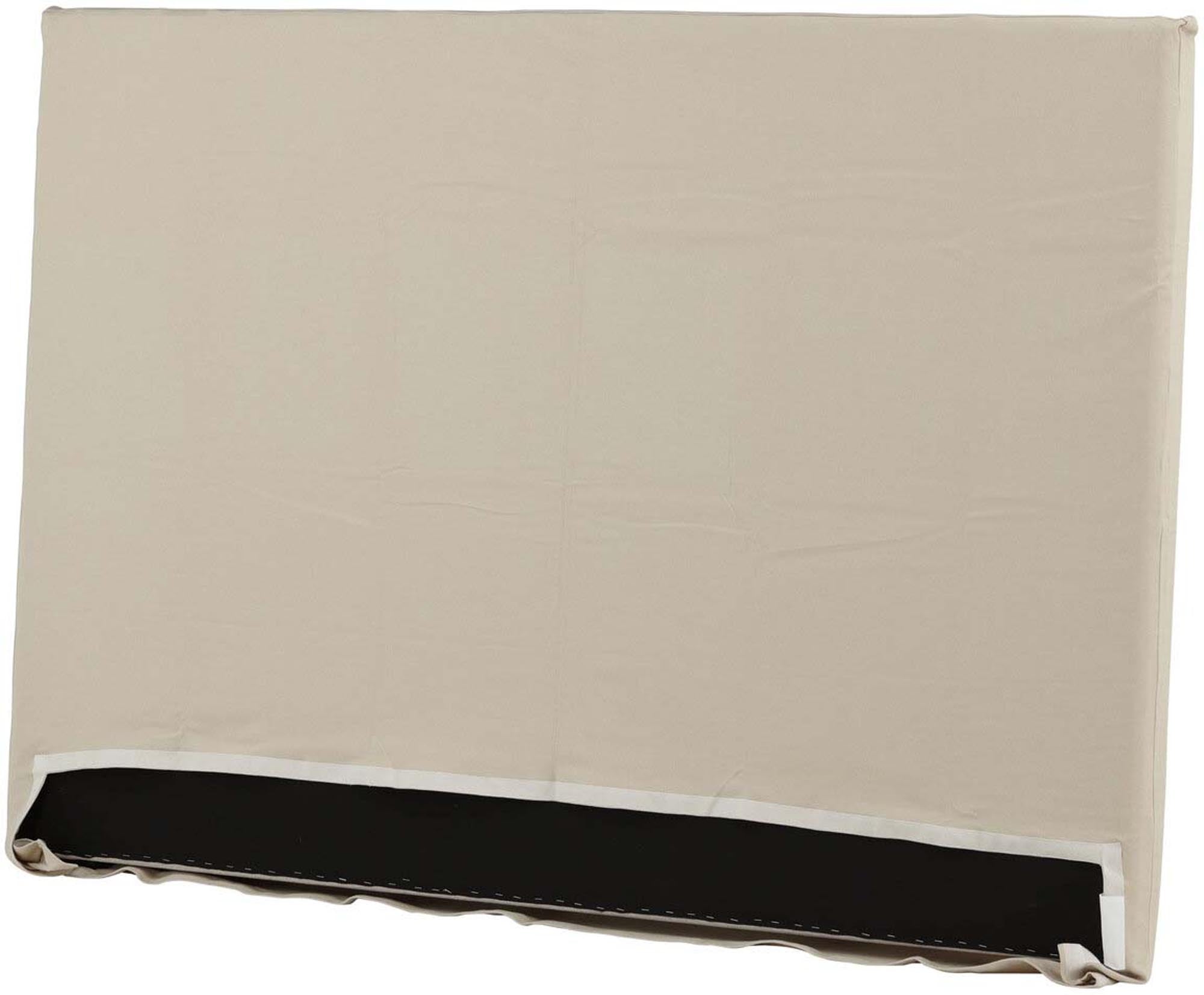 Eleganter Kopfteilbezug Saga von Venture Home aus hochwertiger Baumwolle. Ideal für ein modernes Schlafzimmer mit angenehmem Schlafklima.