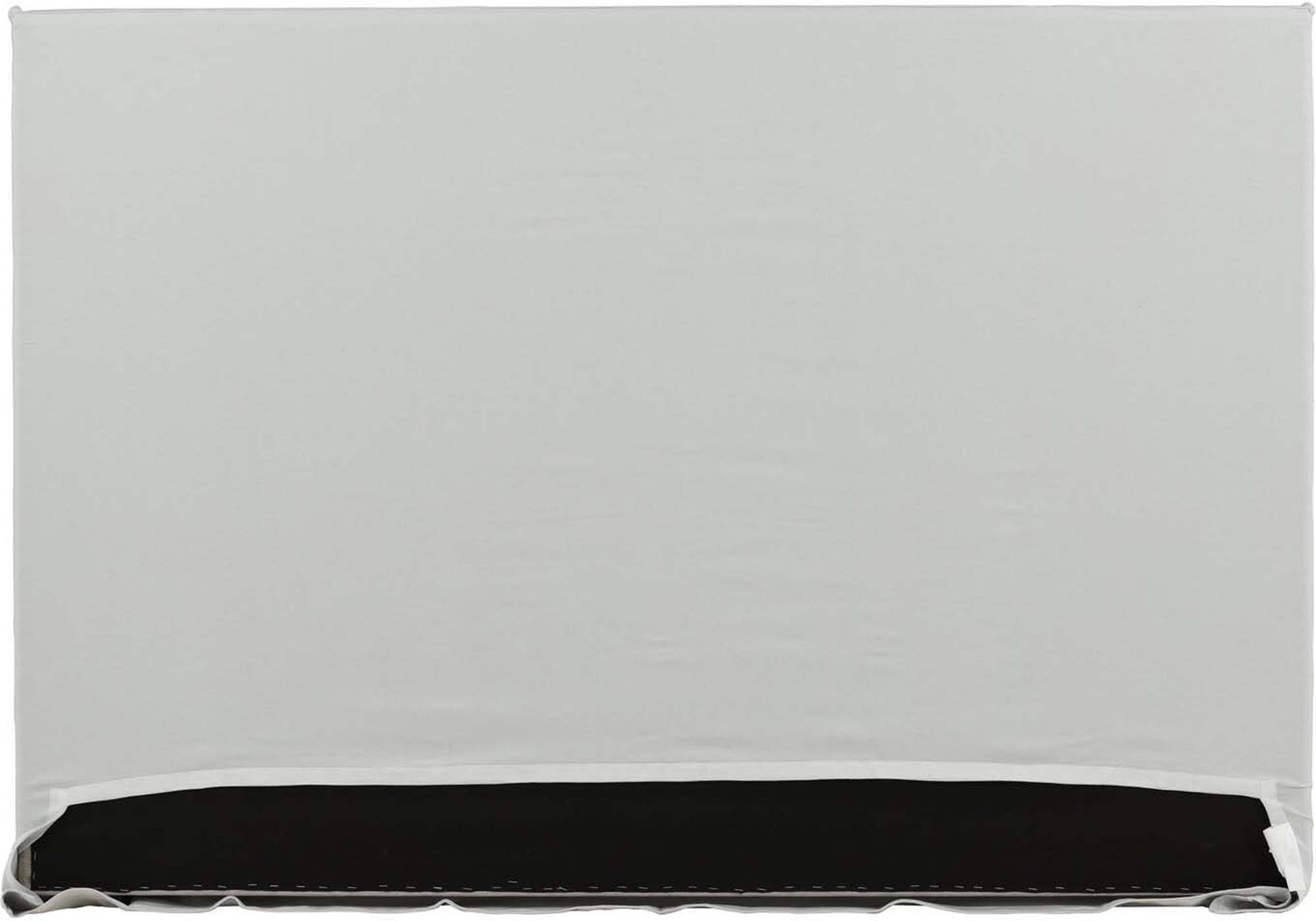 Luxuriöser Saga Kopfteilbezug von Venture Home in sanftem Beige.