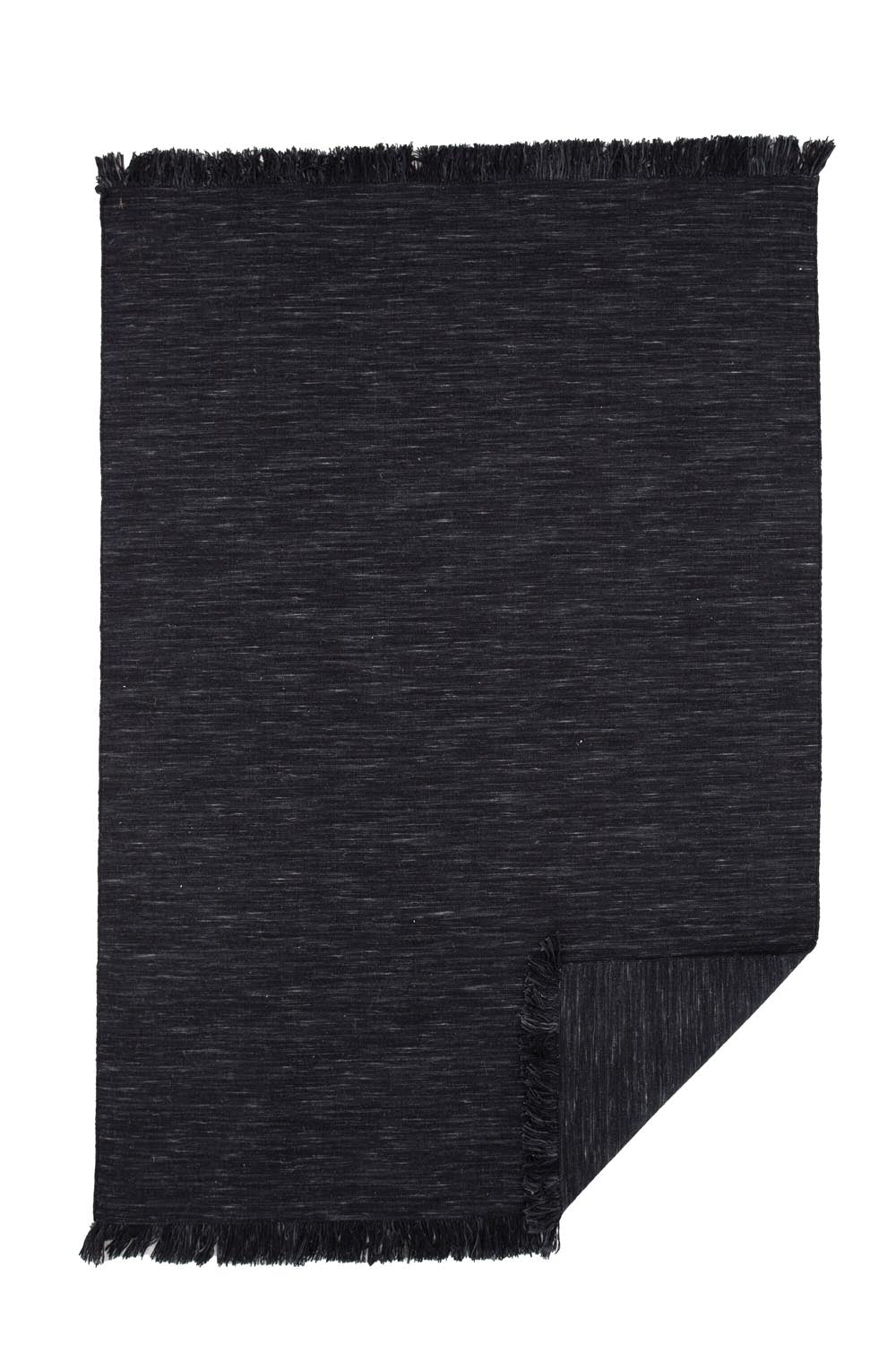 Elton Teppich in Schwarz präsentiert im Onlineshop von KAQTU Design AG. Teppich ist von Venture Home