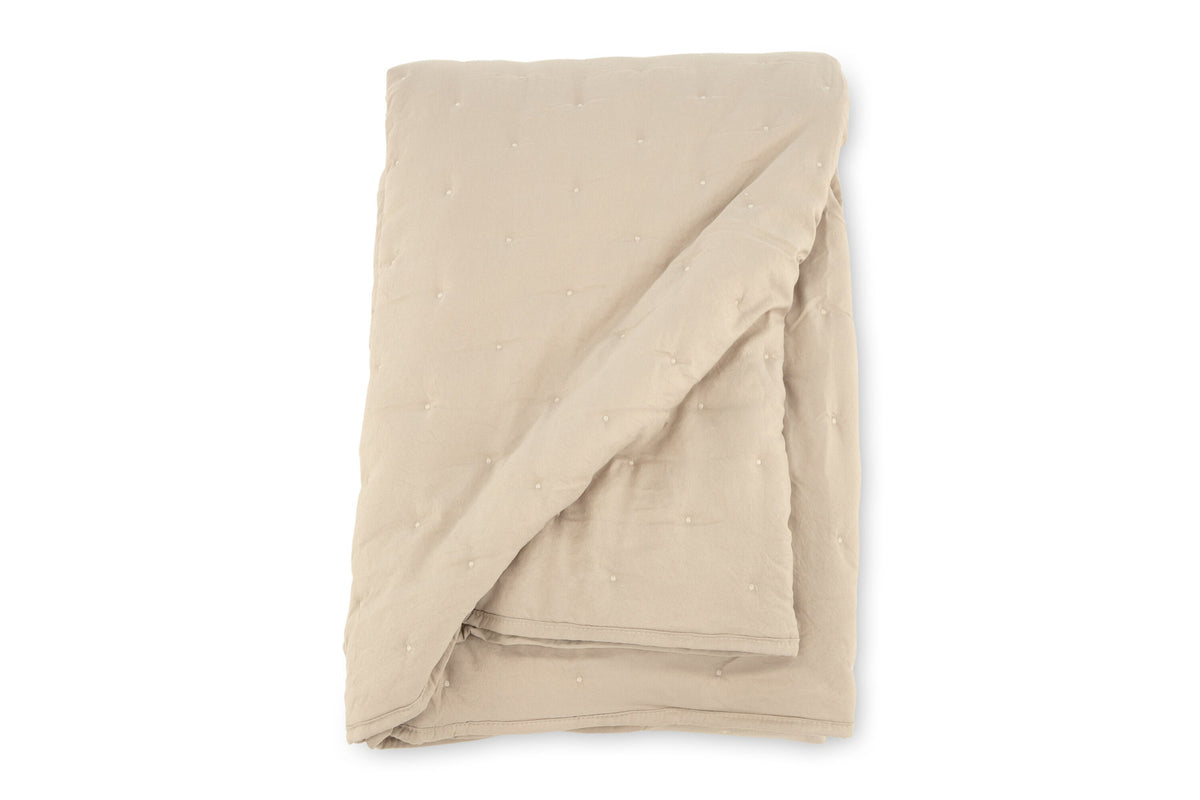 Sally Tagesdecke in Beige präsentiert im Onlineshop von KAQTU Design AG. Bettüberwurf ist von Venture Home