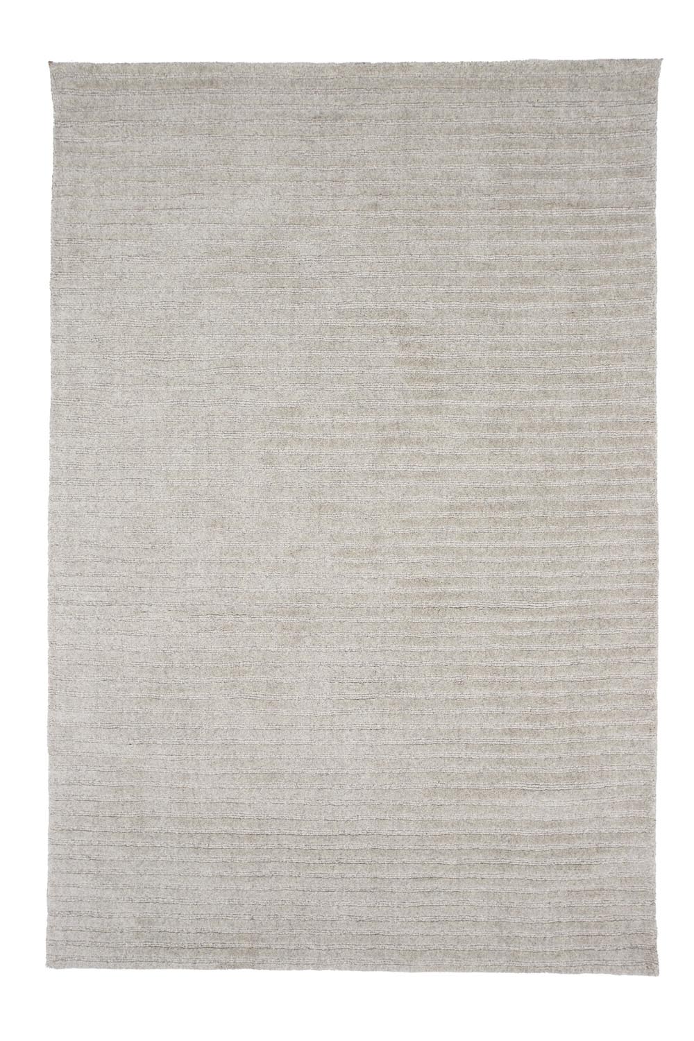 Milton Teppich in Hellgrau präsentiert im Onlineshop von KAQTU Design AG. Teppich ist von Venture Home