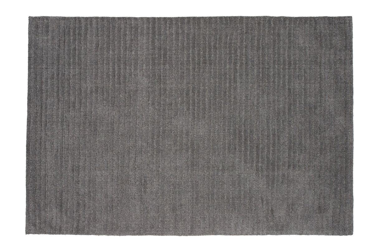 Milton Teppich in Dunkelgrau präsentiert im Onlineshop von KAQTU Design AG. Teppich ist von Venture Home
