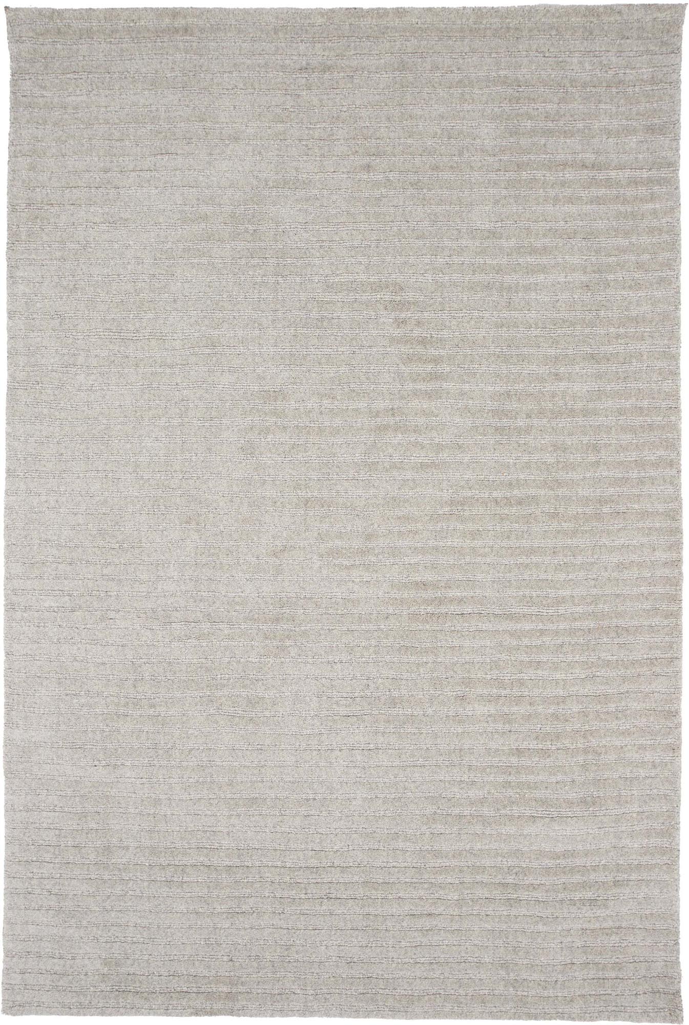 Milton Teppich in Hellgrau präsentiert im Onlineshop von KAQTU Design AG. Teppich ist von Venture Home