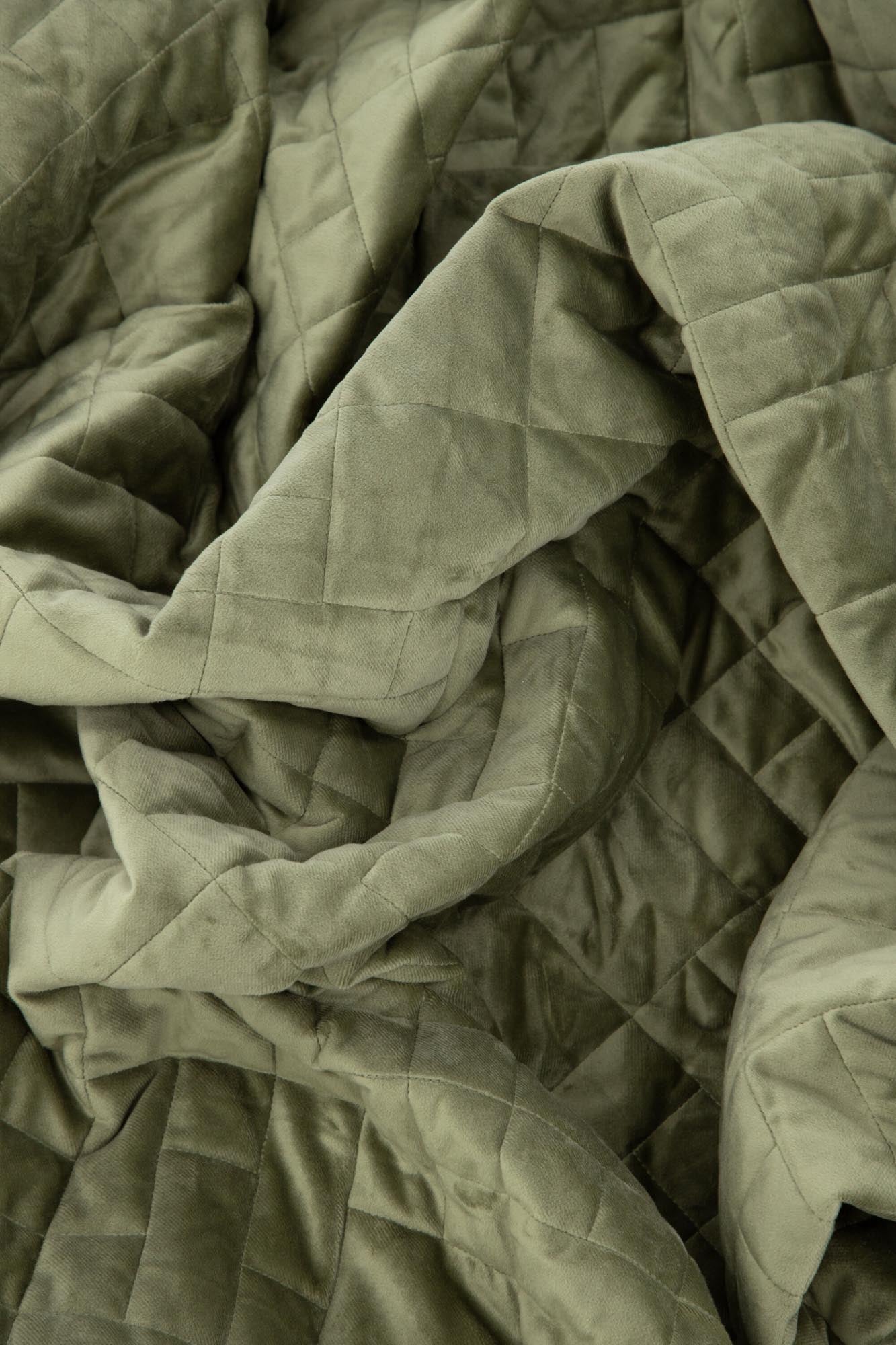 Jilly Tagesdecke in Grün präsentiert im Onlineshop von KAQTU Design AG. Bettüberwurf ist von Venture Home