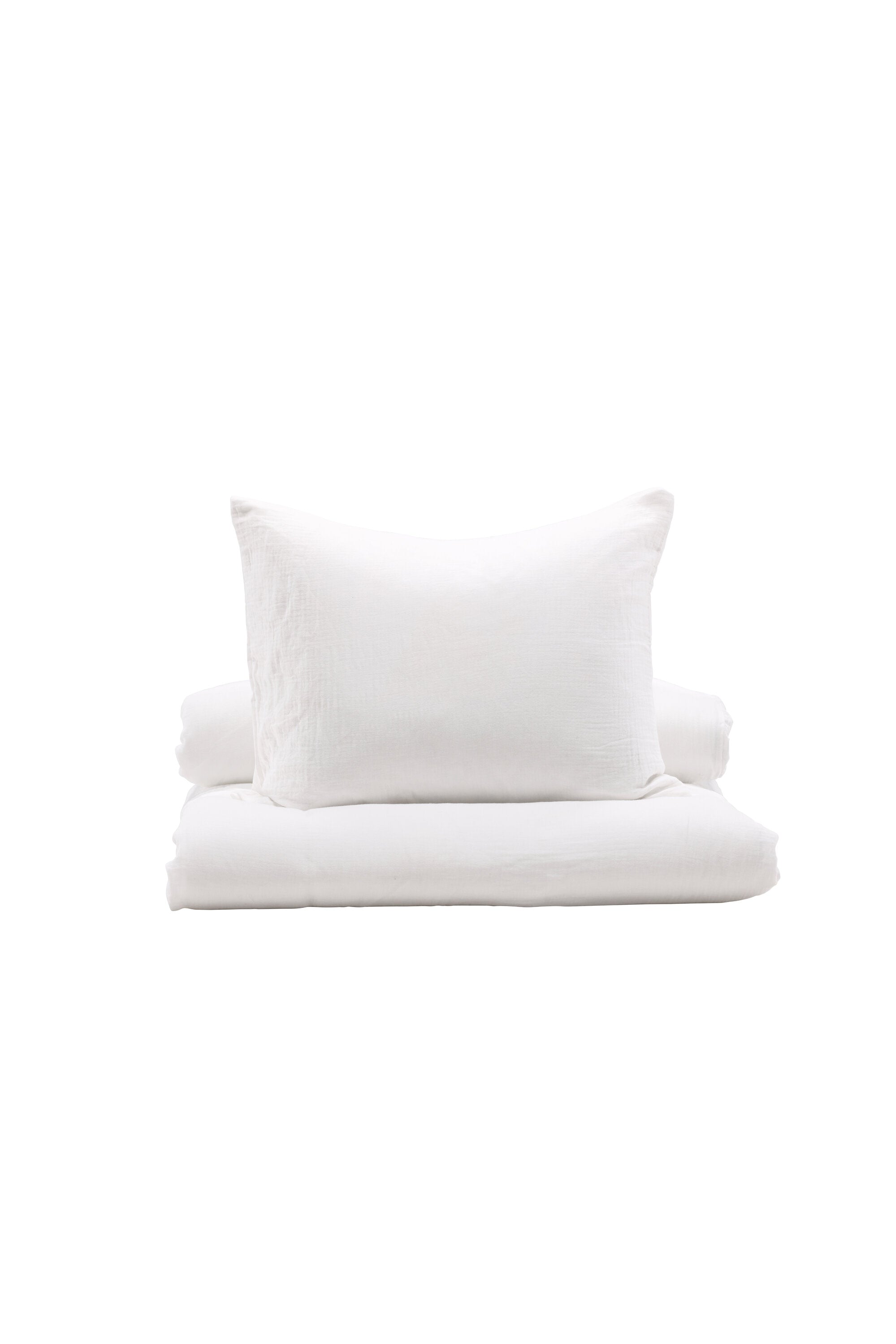 Mila Bettgarnitur Kombo in Weiss präsentiert im Onlineshop von KAQTU Design AG. Bettwäsche ist von Venture Home